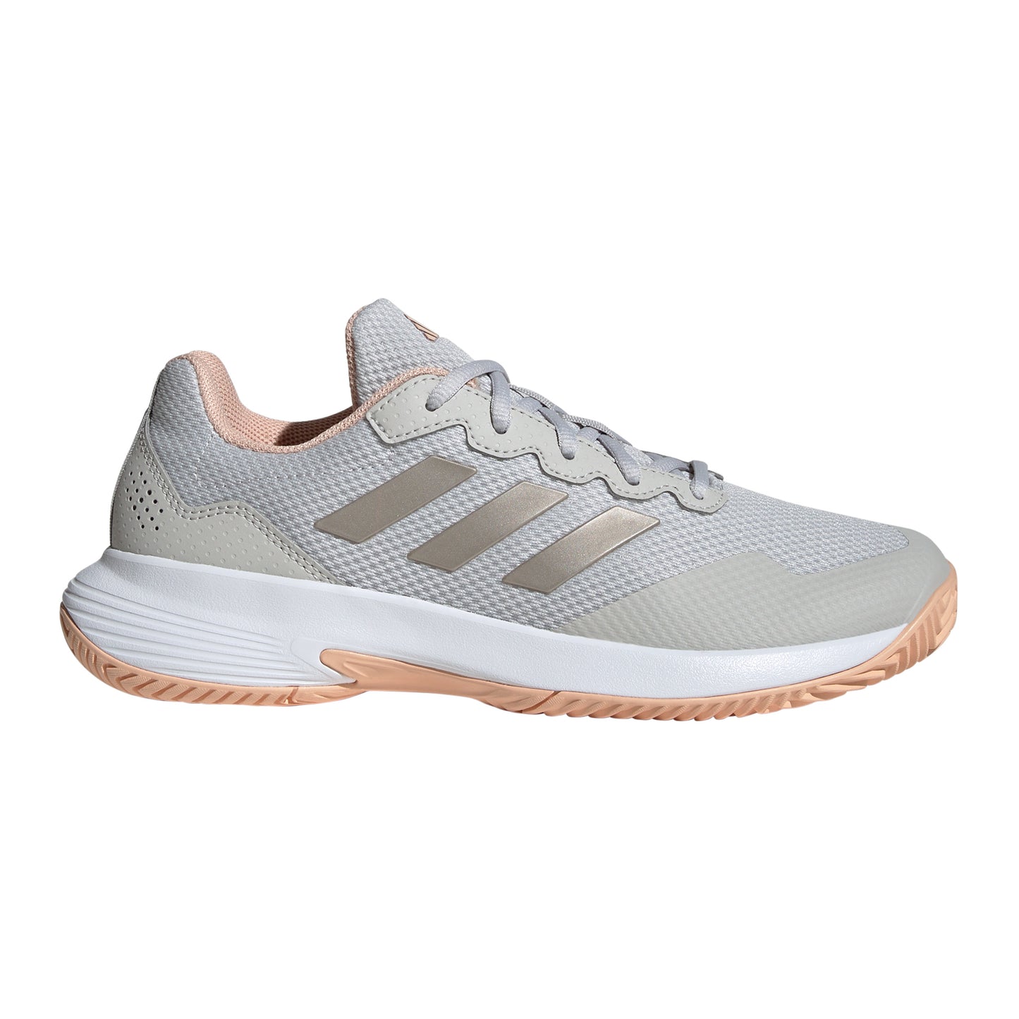 adidas Gamecourt 2 buty do tenisa allcourt Kobiety - szary