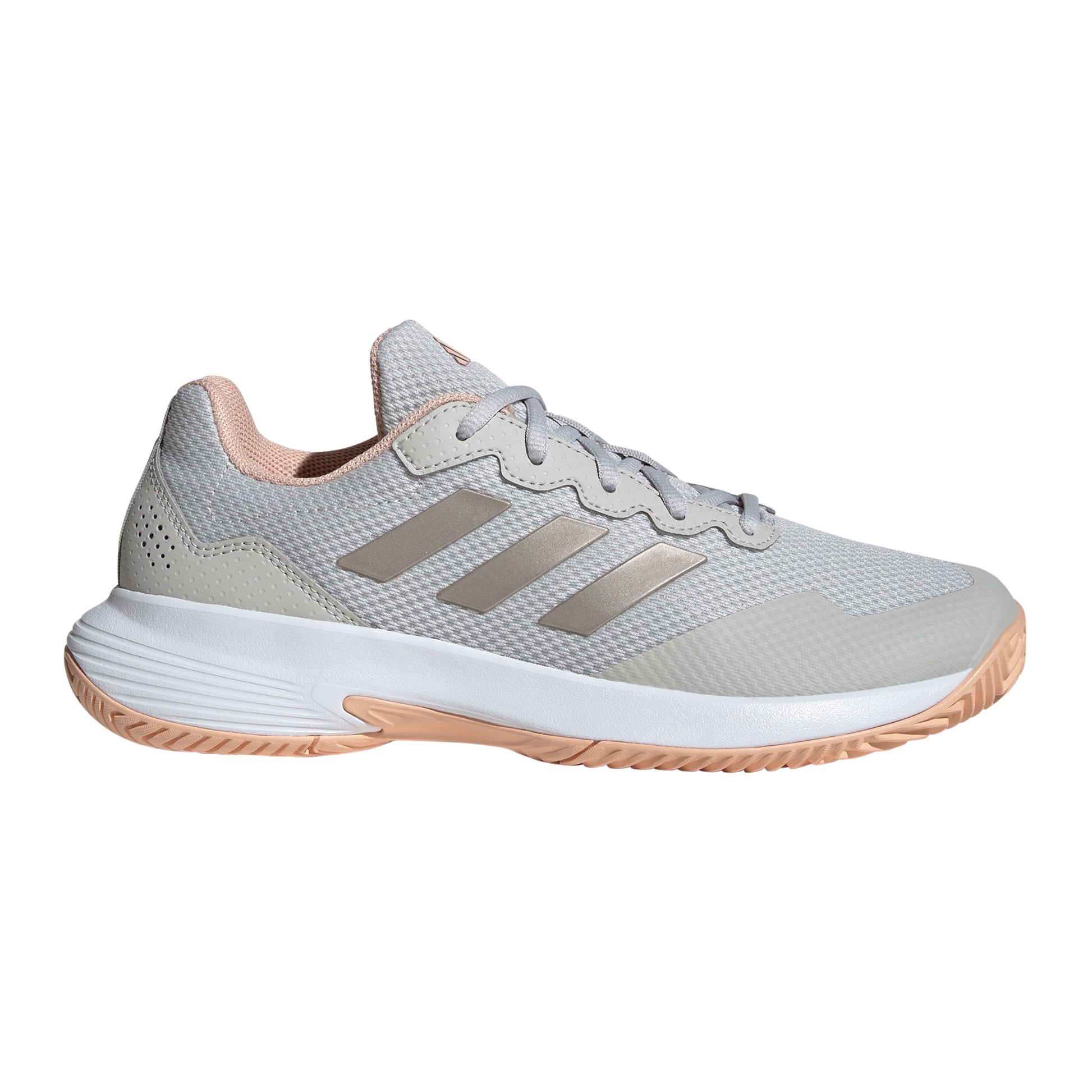 adidas Gamecourt 2 buty do tenisa allcourt Kobiety - szary