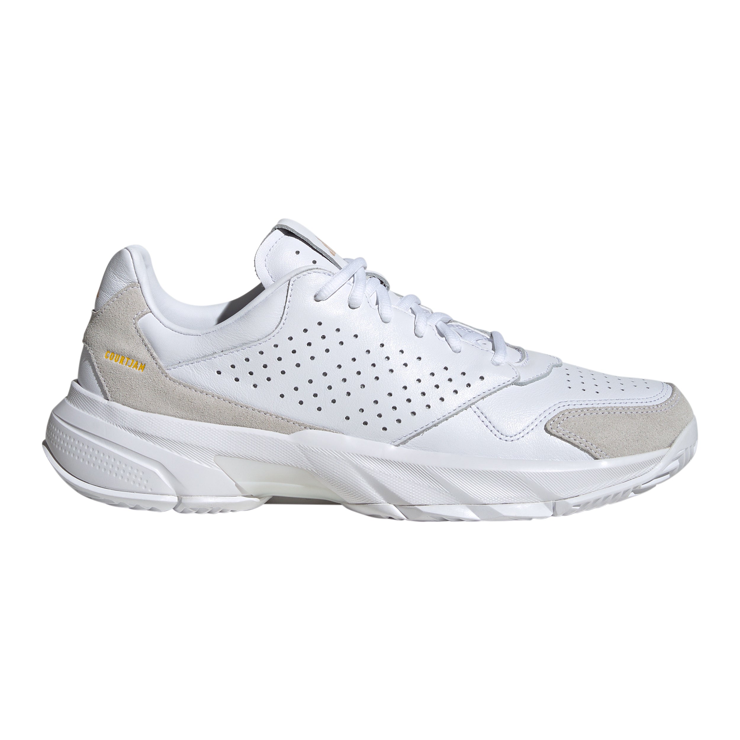 adidas CourtJam Control 3 buty do tenisa allcourt Mężczyźni - biały, beż