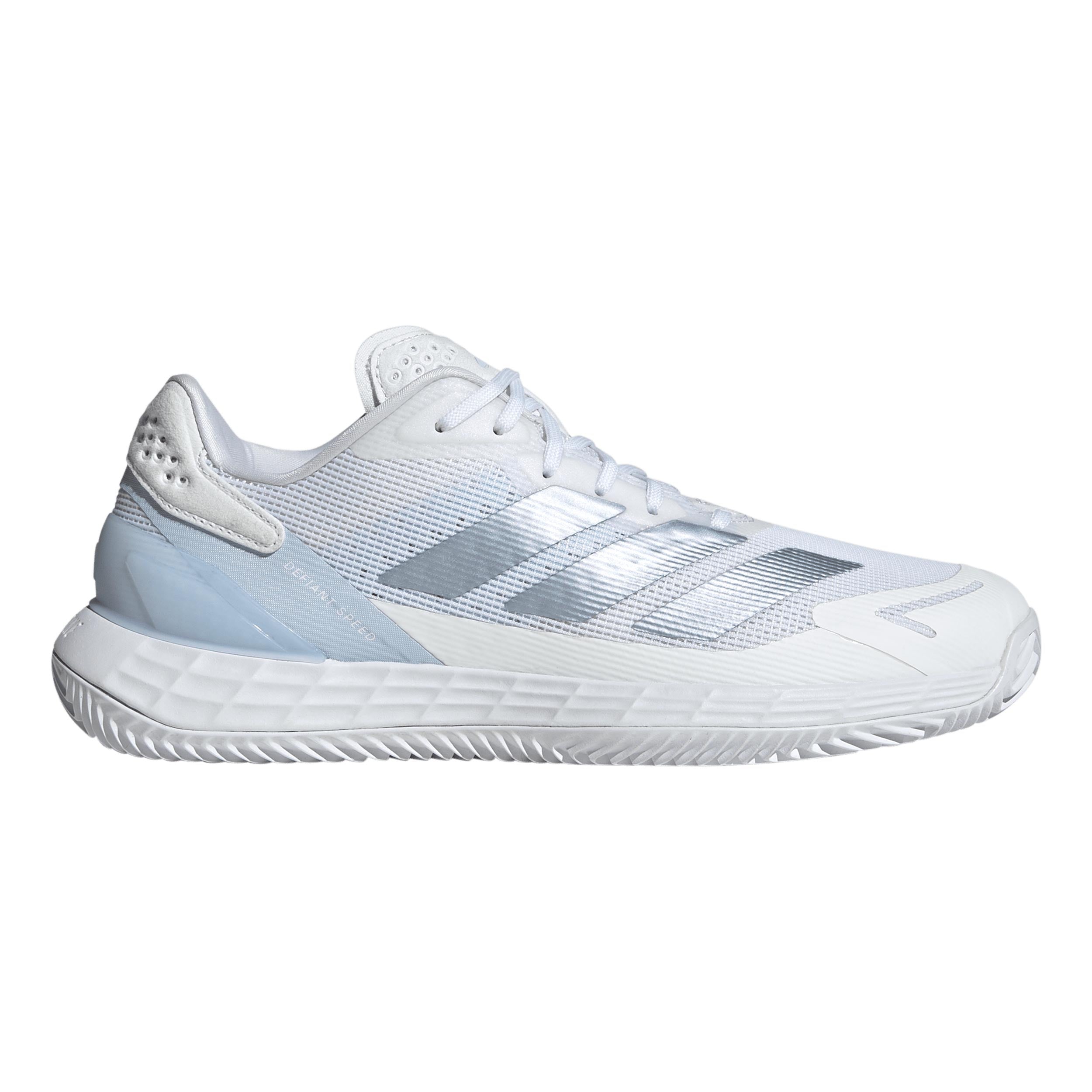 adidas Defiant Speed 2 buty do tenisa ziemnego Kobiety - biały, jasnoniebieski
