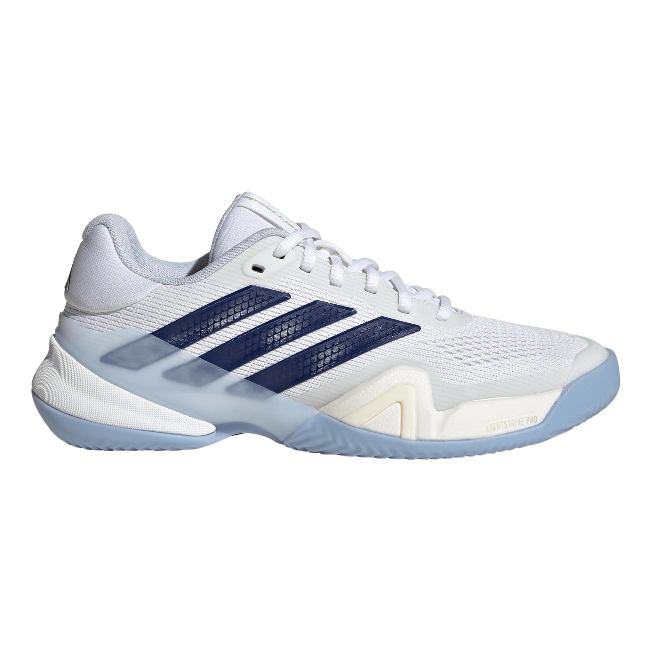 adidas Barricade 14 buty do tenisa ziemnego Kobiety - jasnoszary, jasnoniebieski