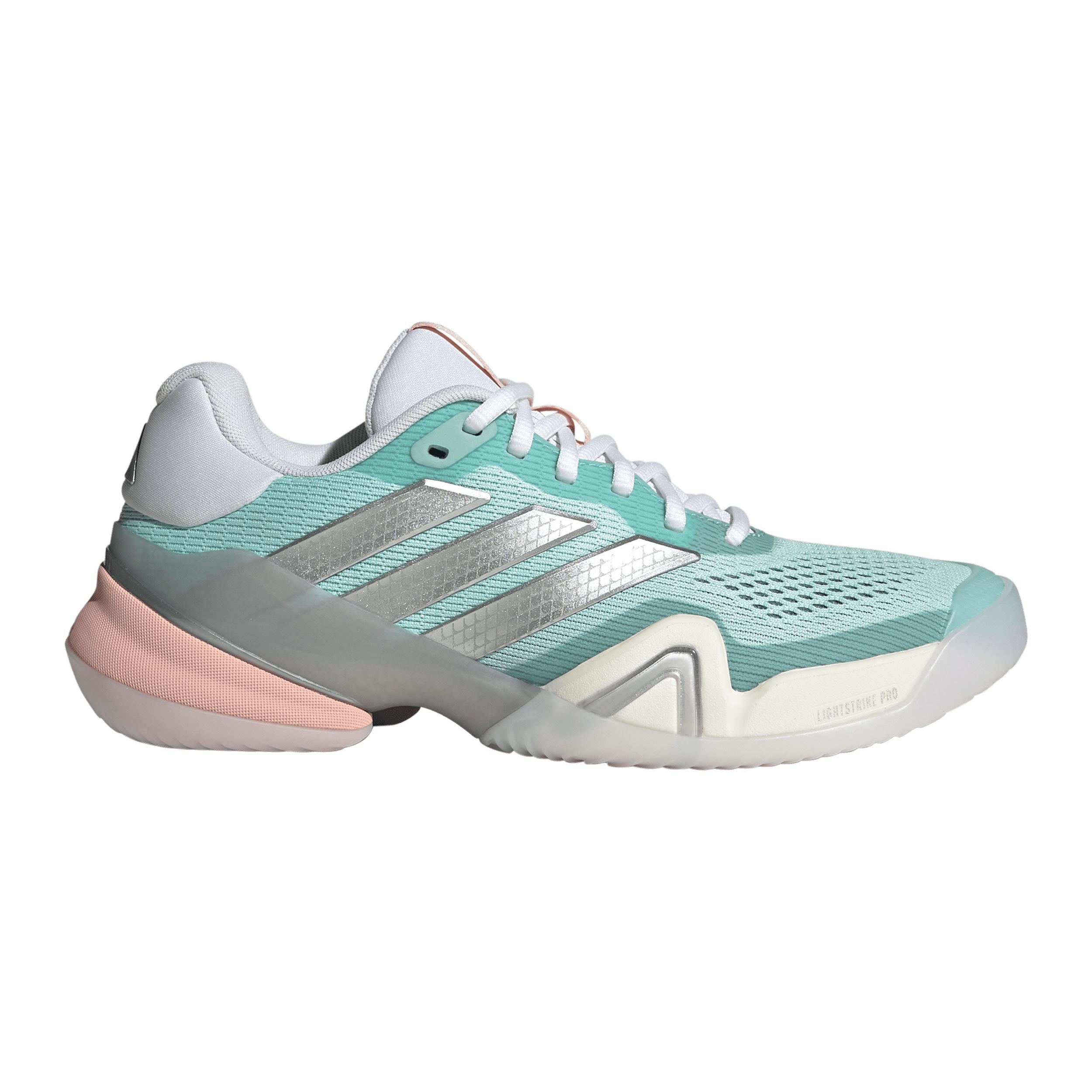 adidas Barricade 14 buty do tenisa allcourt Kobiety - miętowy, szary