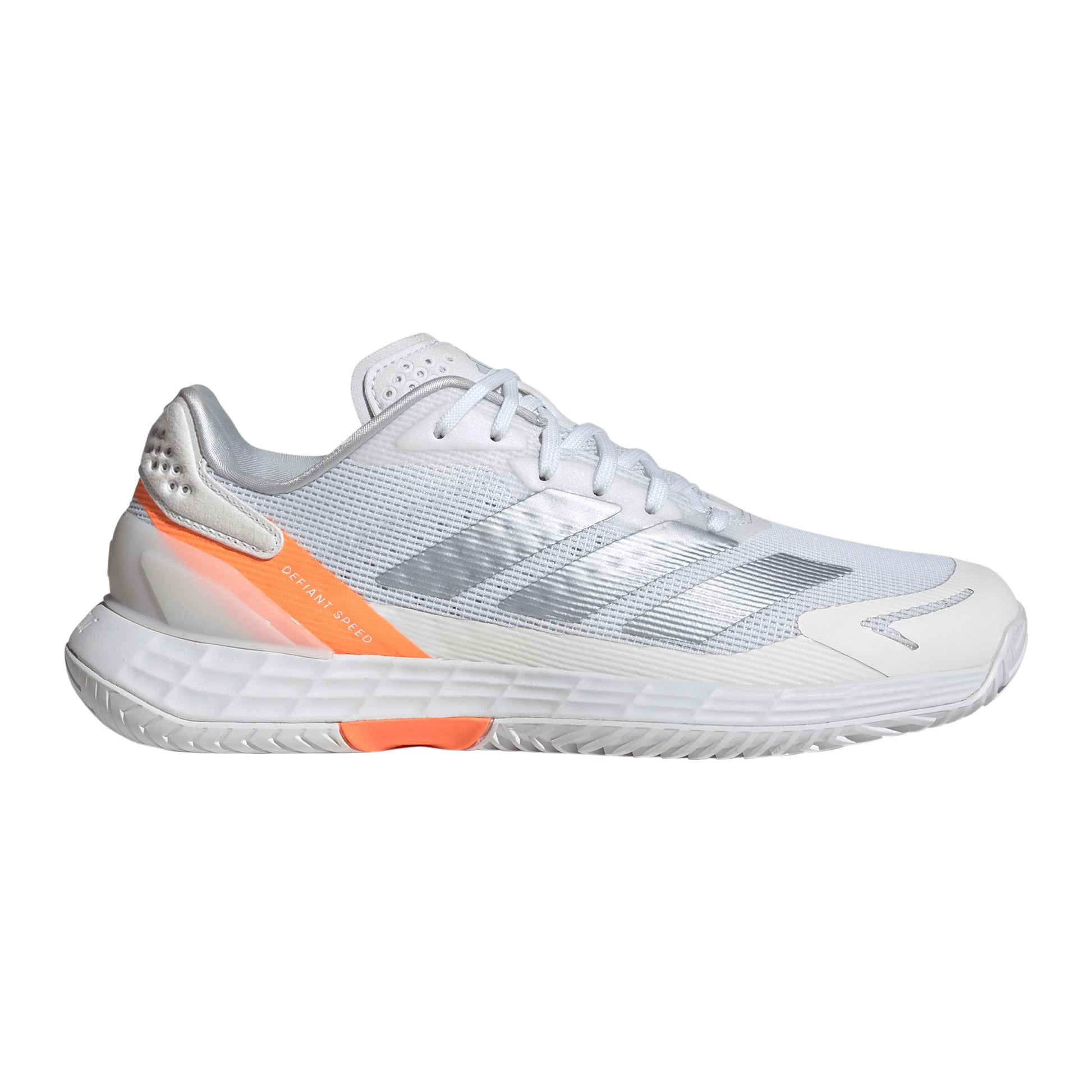 adidas Defiant Speed 2 buty do tenisa allcourt Kobiety - biały, pomarańczowy