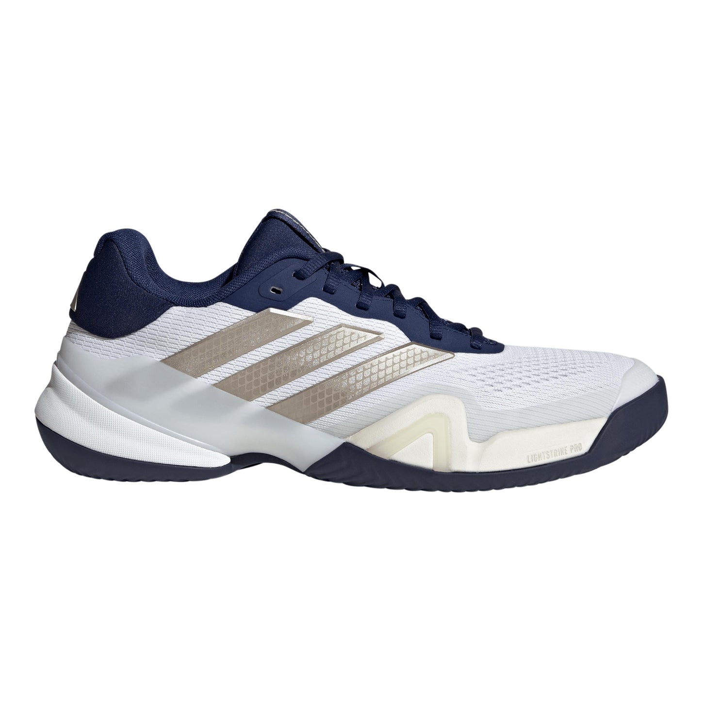 adidas Barricade 14 buty do tenisa ziemnego Mężczyźni - jasnoszary, ciemnoniebieski