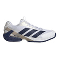 adizero Ubersonic 5 buty do tenisa ziemnego Mężczyźni - biały, ciemnoniebieski