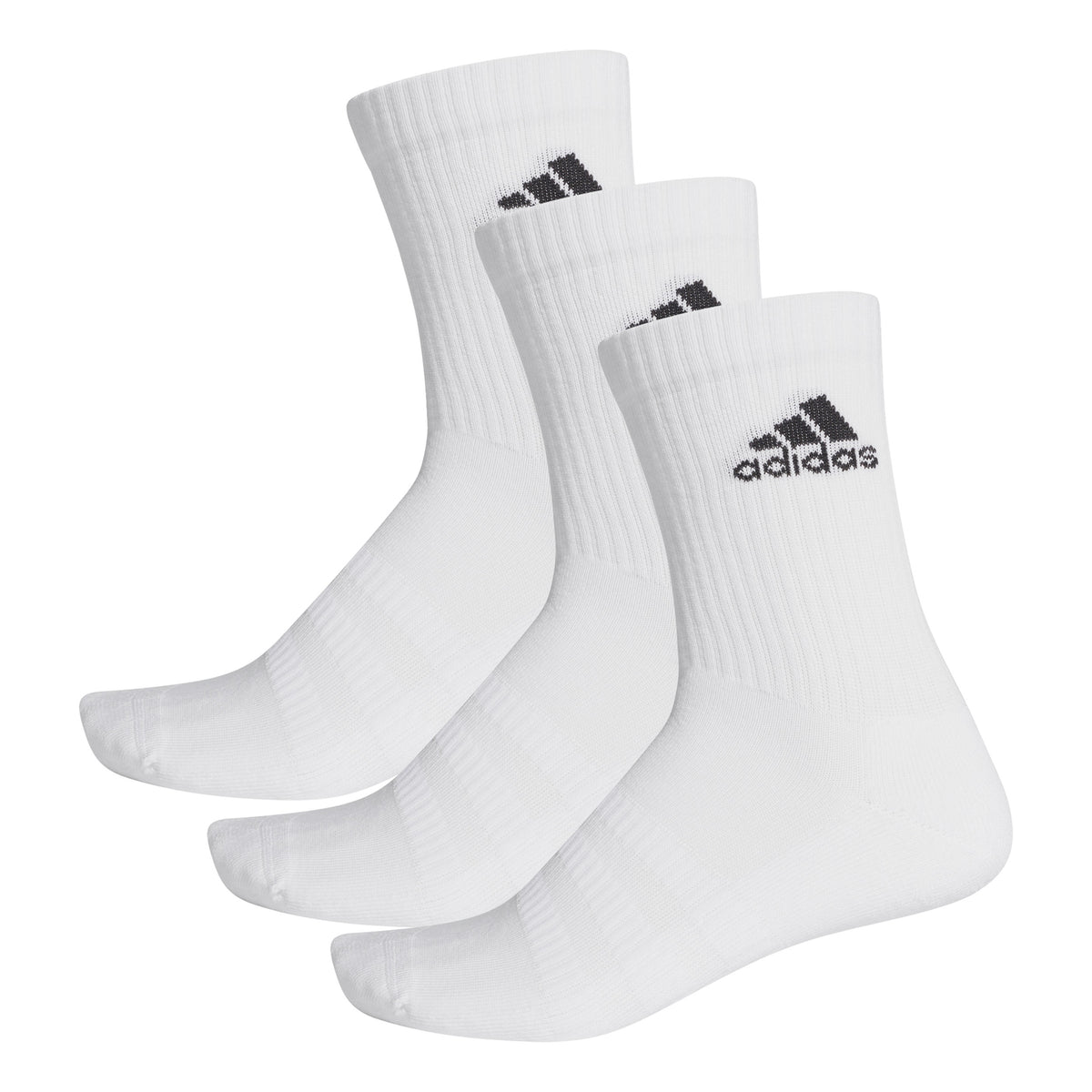 adidas Cush Crew Skarpety sportowe Opakowanie 3 szt. Unisex - biały, czarny