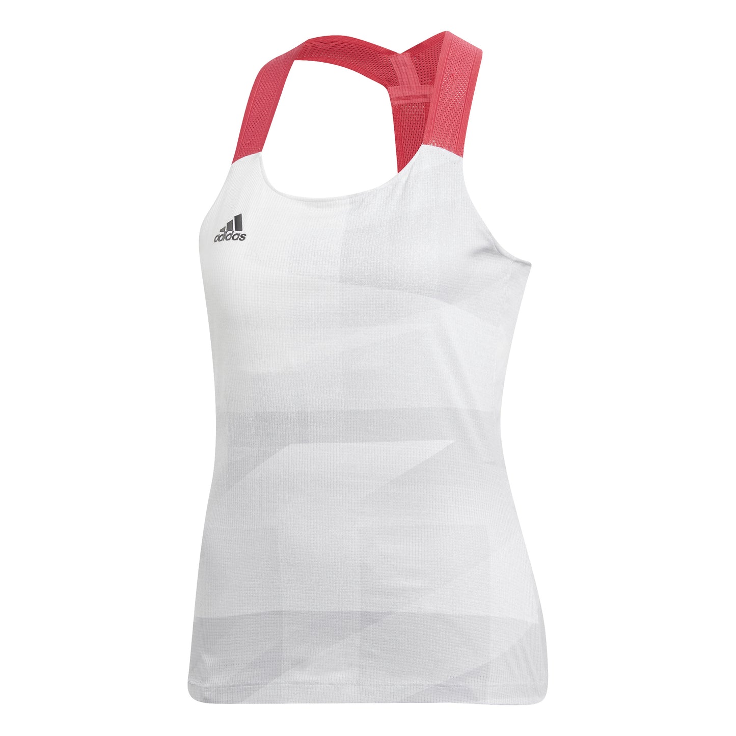 adidas Y- Olymp Heat Ready Tank top Kobiety - biały, czerwony