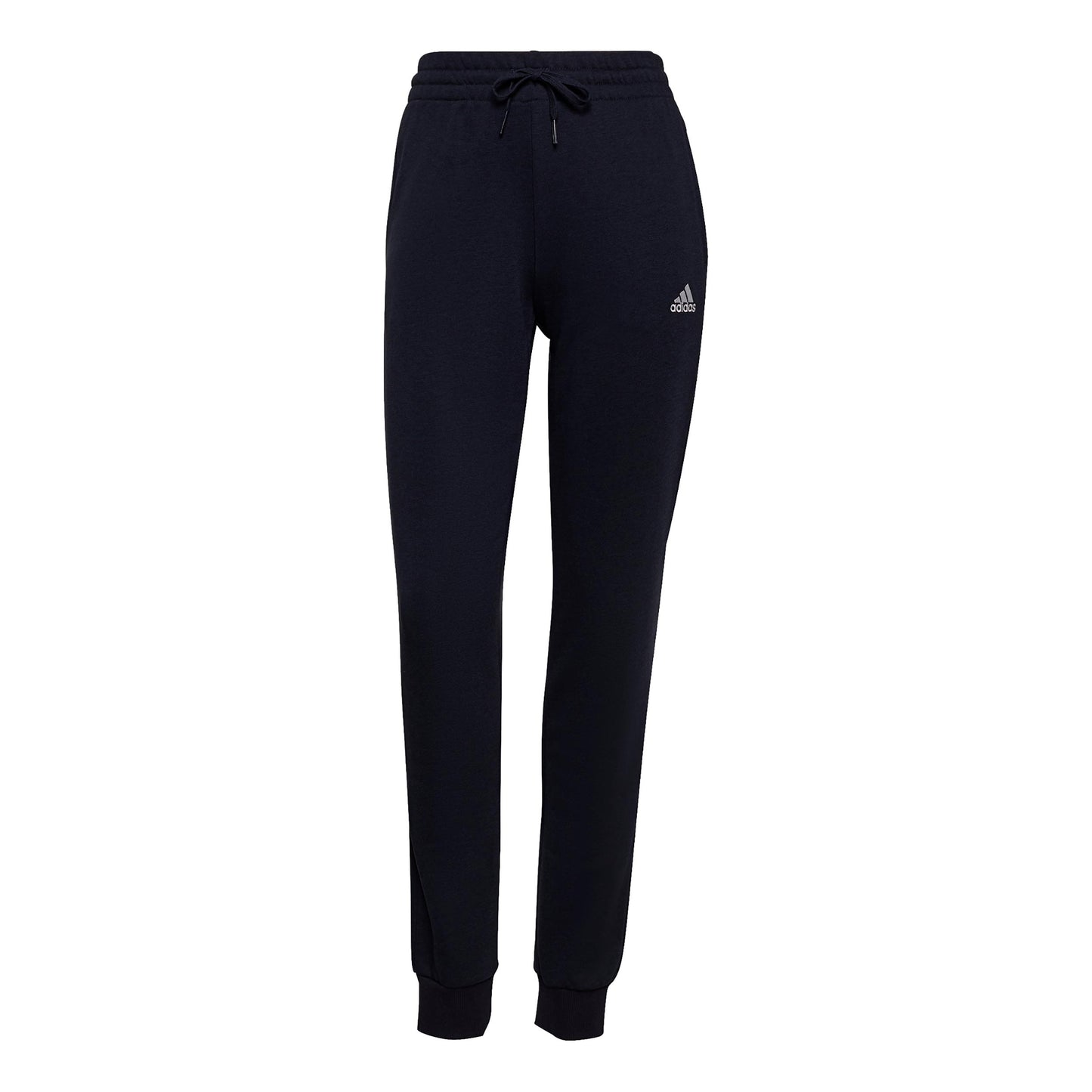 adidas Linear French Terry Spodnie dresowe Kobiety - ciemnoniebieski, biały