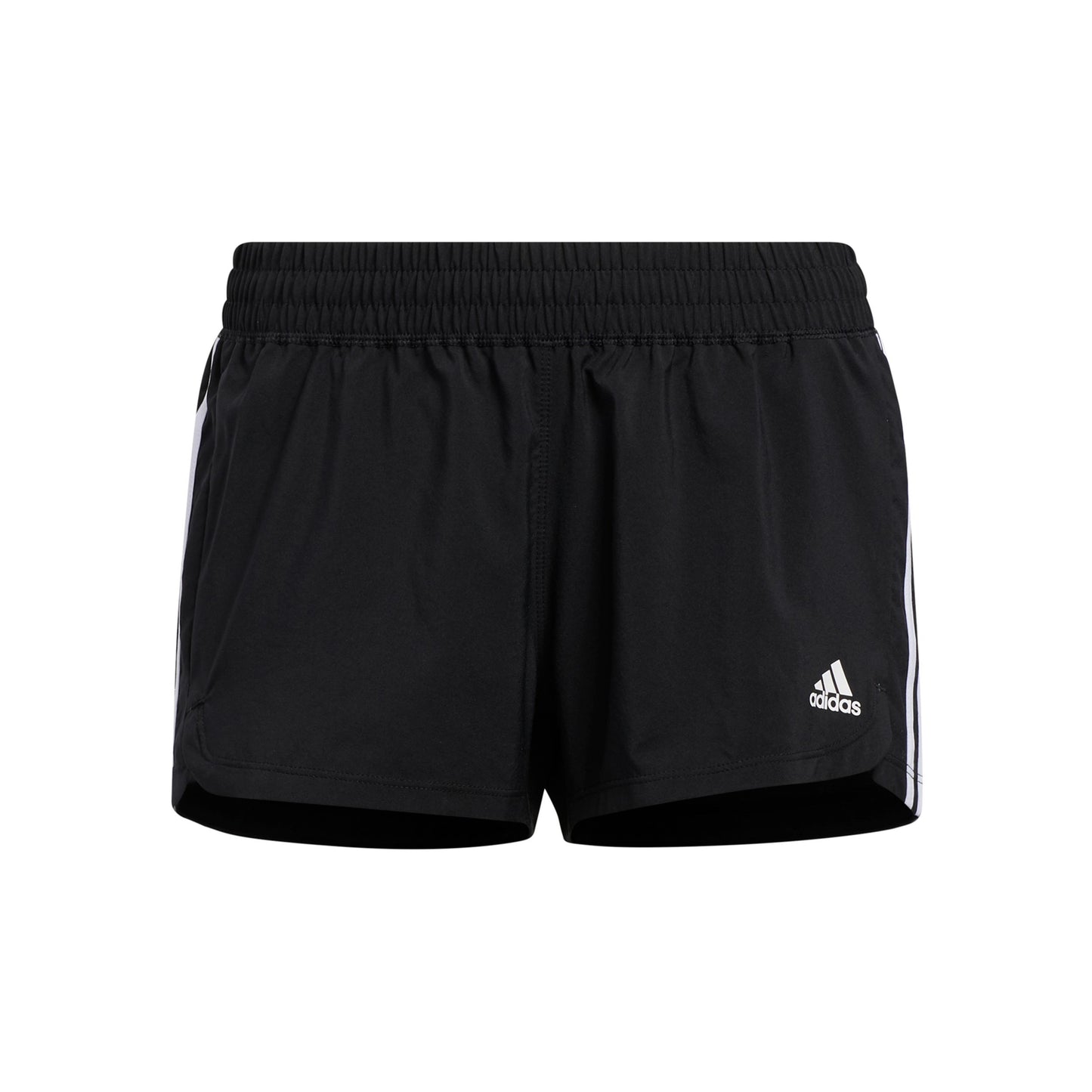 adidas Pacer 3-Streifen Woven Szorty Kobiety - czarny,