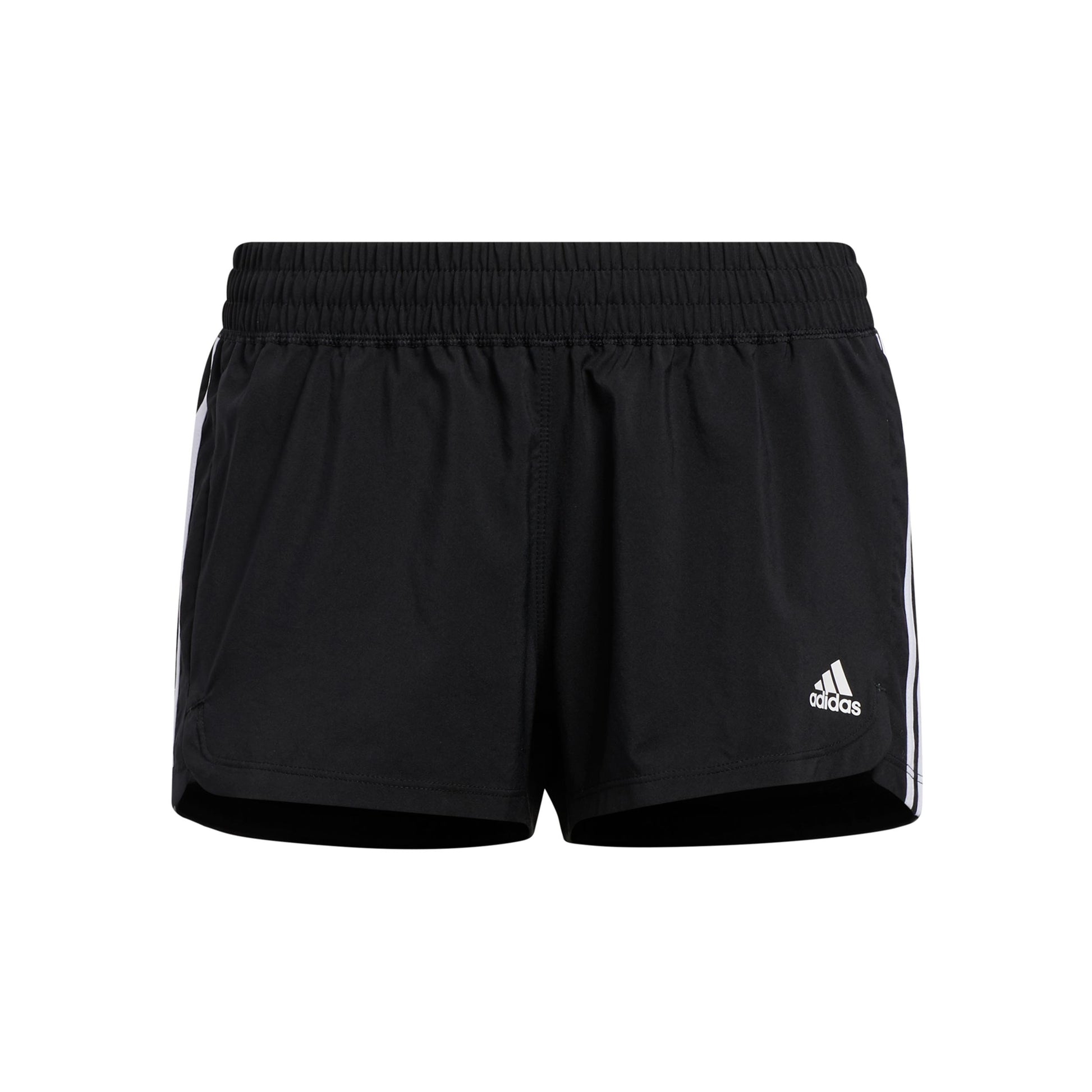 adidas Pacer 3-Streifen Woven Szorty Kobiety - czarny,