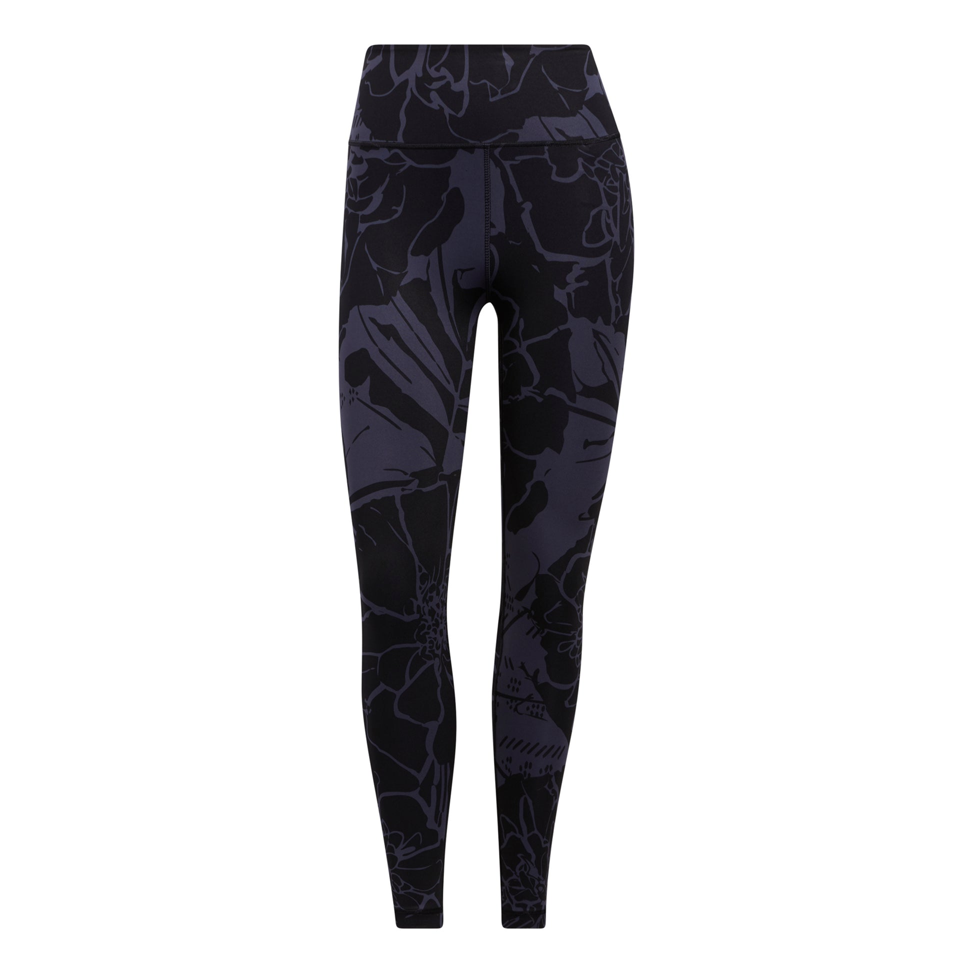 adidas Optime Flower 7/8 Getry Kobiety - niebieski,