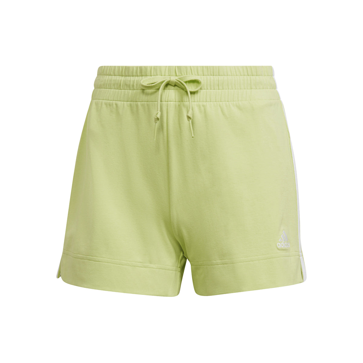 adidas Slim 3-Stripes Szorty Kobiety - zieleń, biały