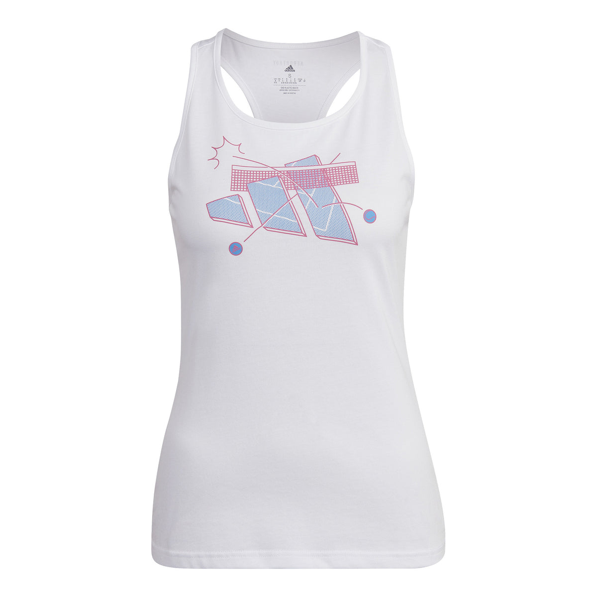adidas Cat Graphic Tank top Kobiety - biały,