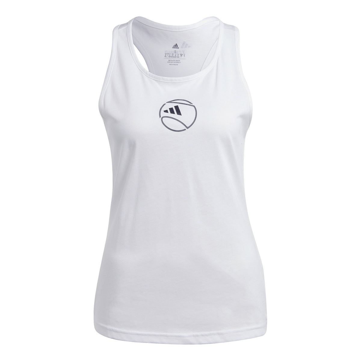 adidas AEROREADY Graphic Tank top Kobiety - biały,