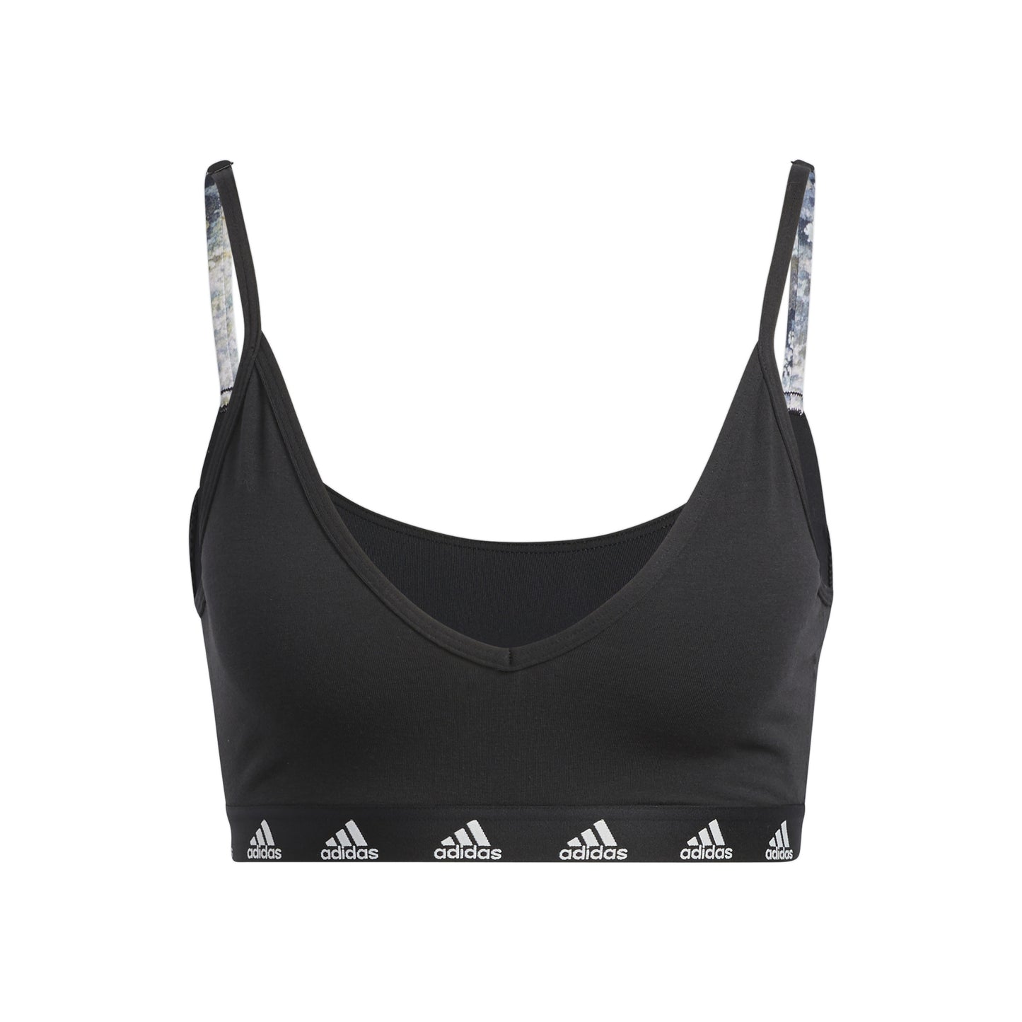 adidas Purebare Light Support Stanik sportowy Kobiety - czarny, biały