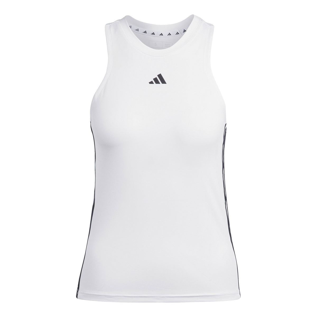 adidas AEROREADY Train Regular 3-Stripes Tank top Kobiety - biały, czarny