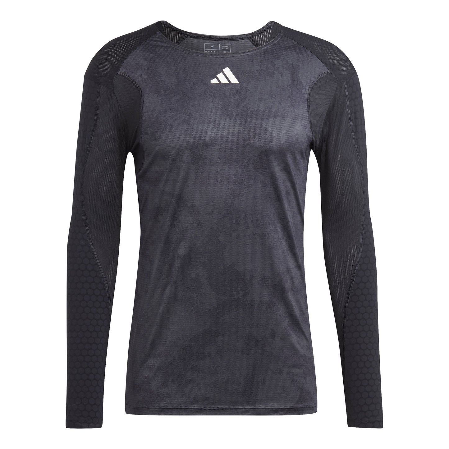 adidas Paris Długi Rękaw Mężczyźni - ciemnoszary, czarny