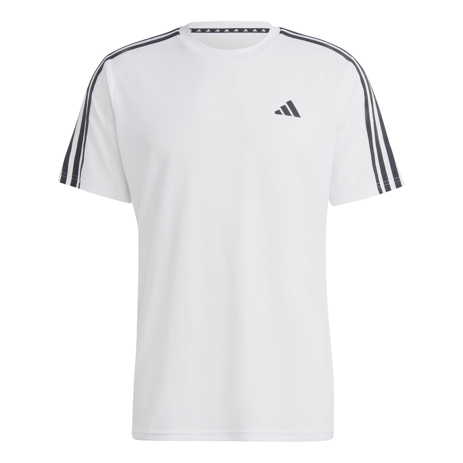adidas Essentials Train 3-Stripes Training Koszulka Mężczyźni-Biały,Czarny