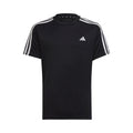 Train AEROREADY 3-Stripes Regular-Fit Koszulka Chłopcy - czarny, biały