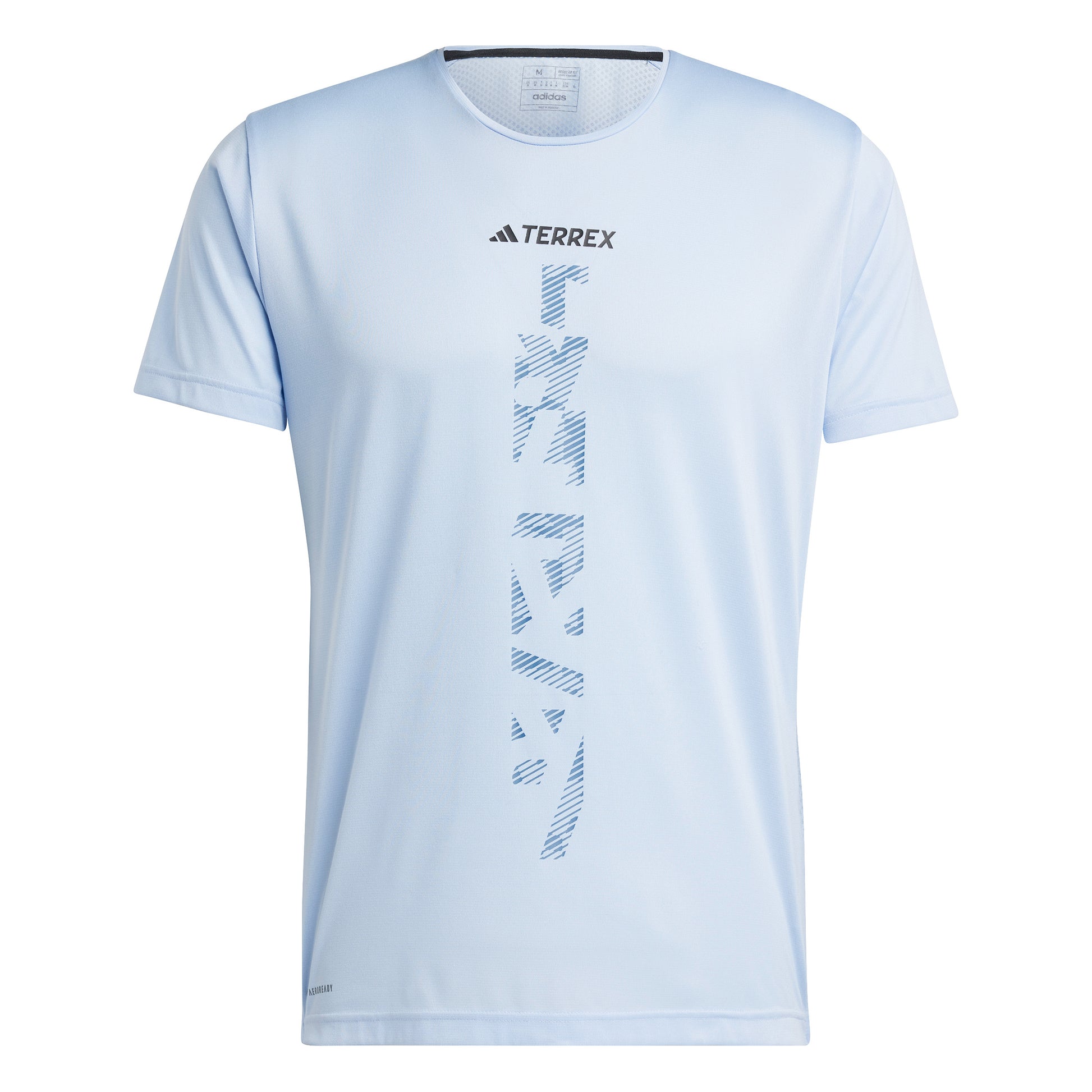 adidas Terrex AGR Koszulka do biegania Mężczyźni - niebieski,