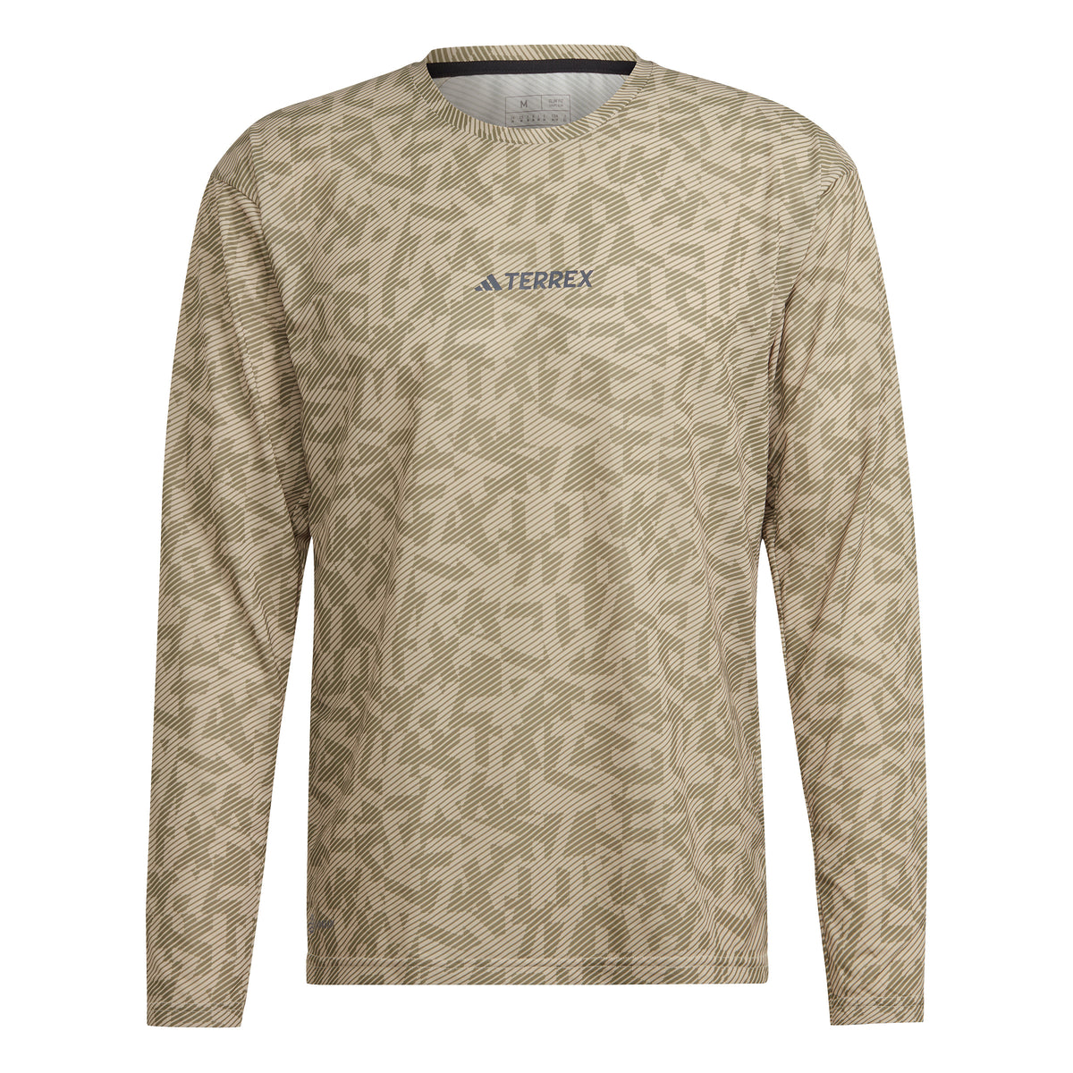 adidas Trail GFX Top do biegania Mężczyźni - brąz,