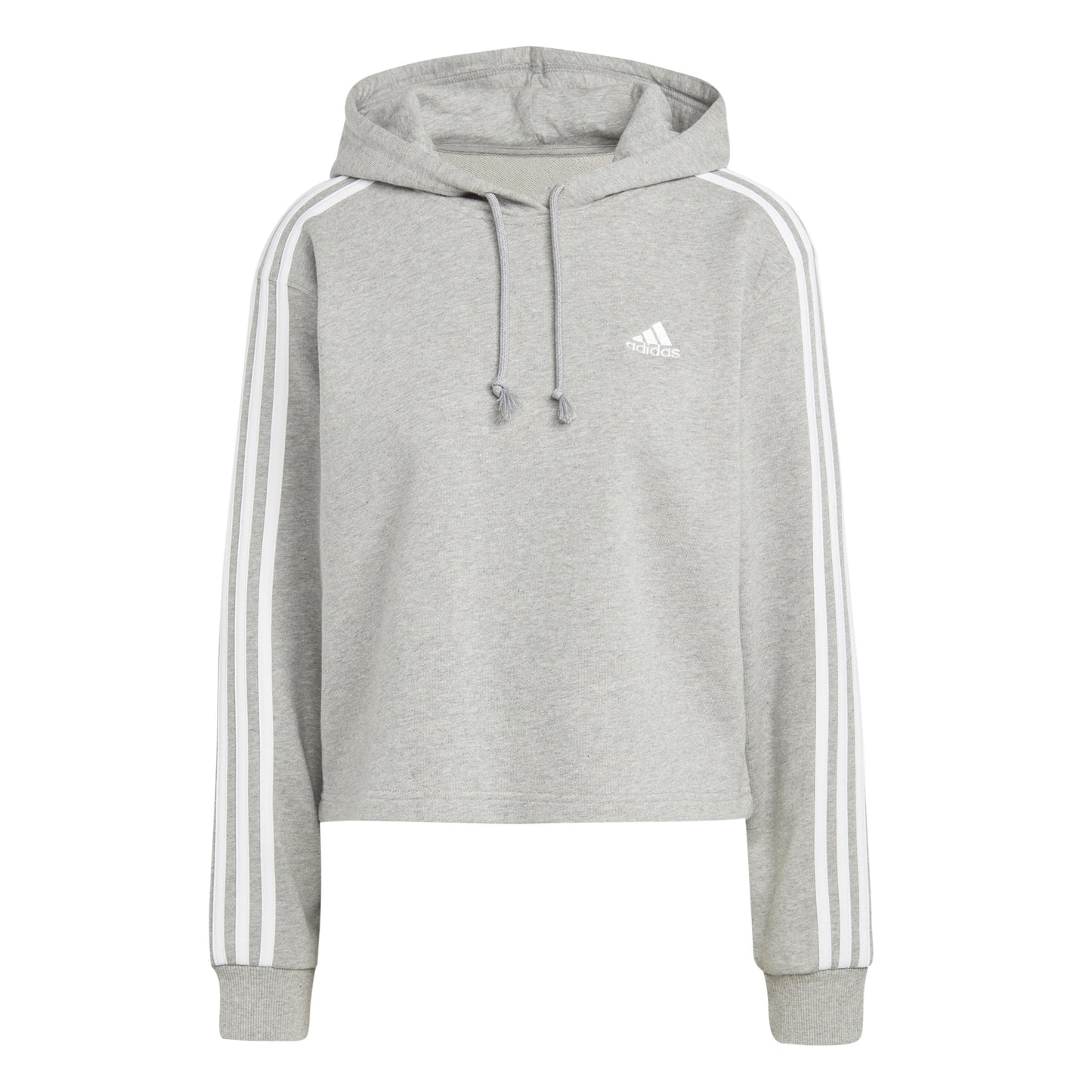 adidas Future Icon 3 Stripes Full-Zip Bluza Kobiety - jasnoszary,