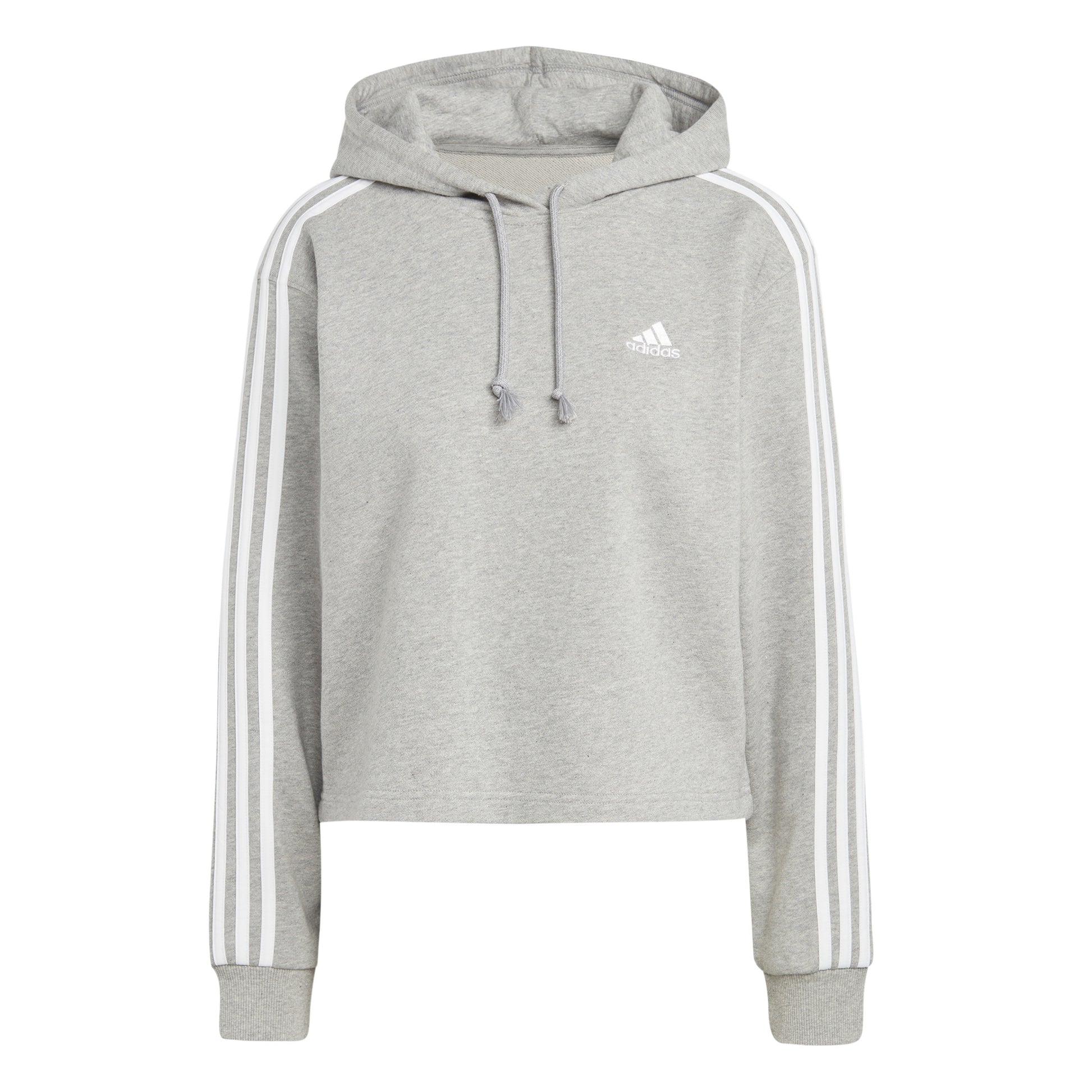 adidas Future Icon 3 Stripes Full-Zip Bluza Kobiety - jasnoszary,