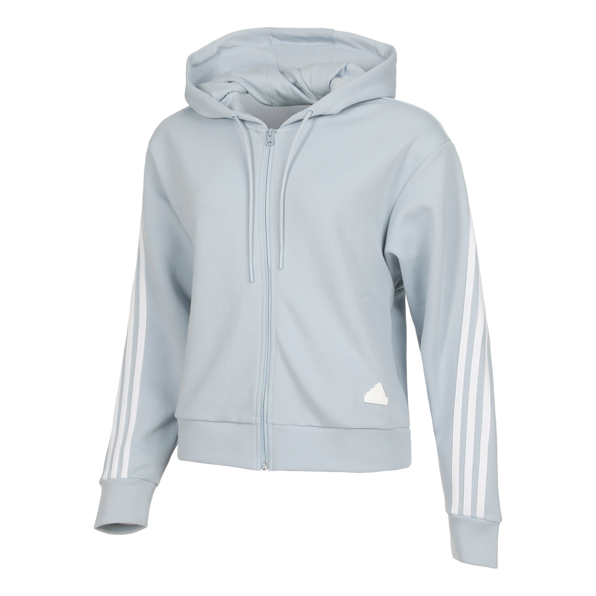 adidas Linear French Terry Bluza dresowa Kobiety - niebiesko-szary, biały