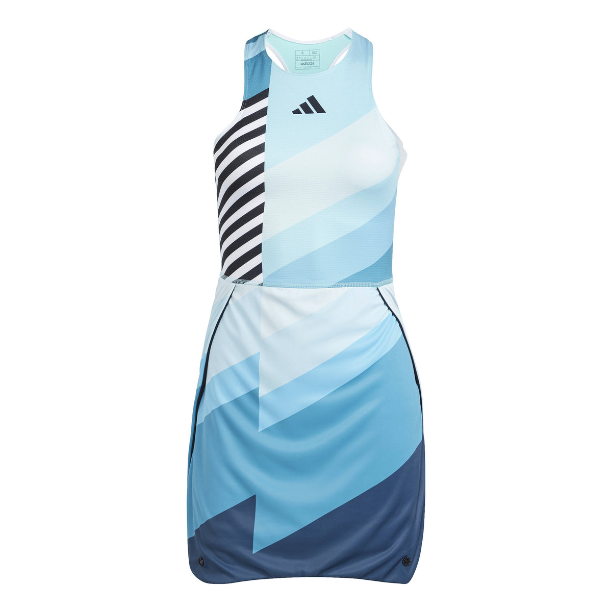 adidas Transform Sukienka Kobiety - jasnoniebieski, wielokolorowy
