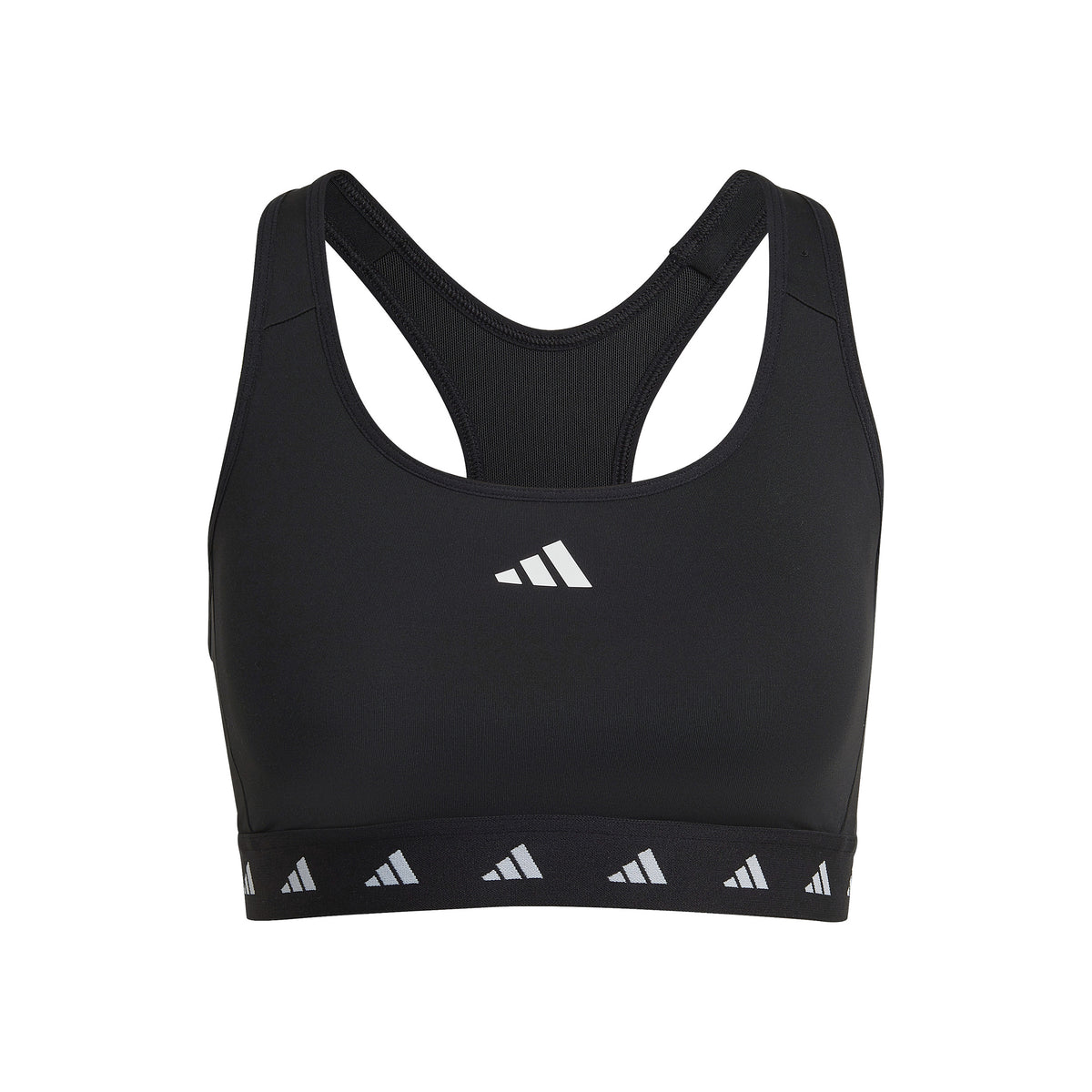 adidas Power Medium-Support Tech-Fit Stanik sportowy Kobiety - czarny