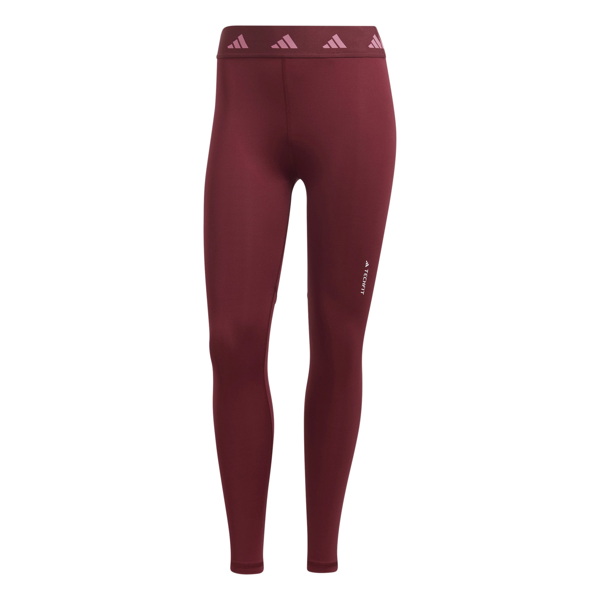 adidas Tech-Fit 7/8 Getry Kobiety - czerwony,