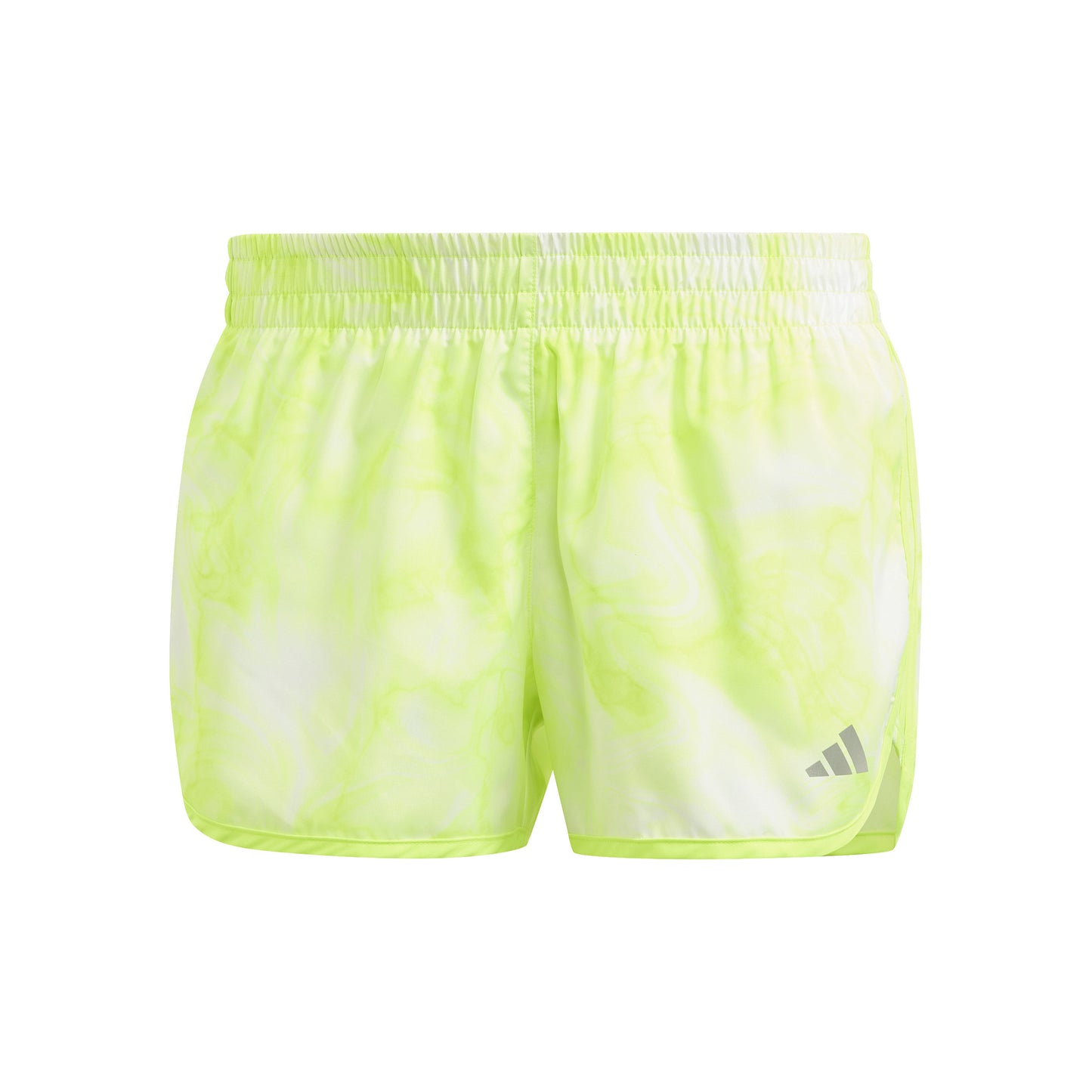 adidas M20 3in AOP Spodenki do biegania Kobiety - neonowy zielony, wielokolorowy