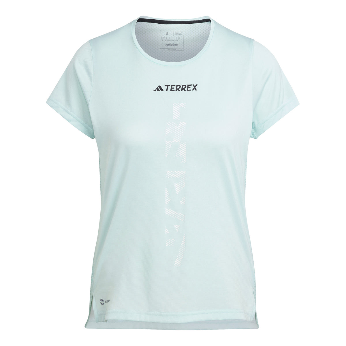 adidas Terrex AGR Koszulka do biegania Kobiety - jasnoniebieski,