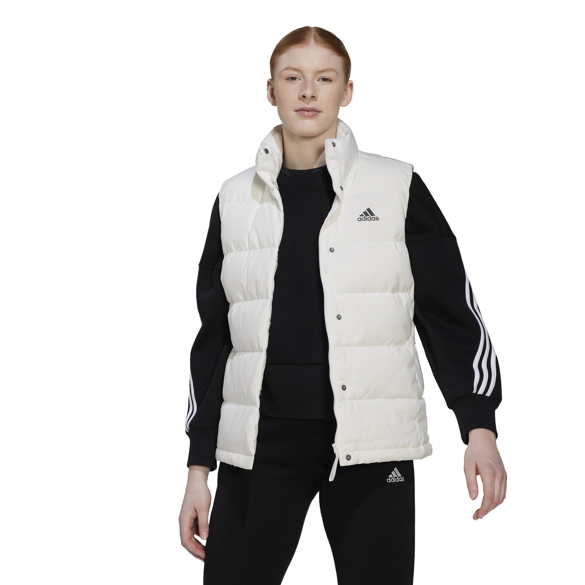 adidas Helonic Kamizelka Kobiety - biały,
