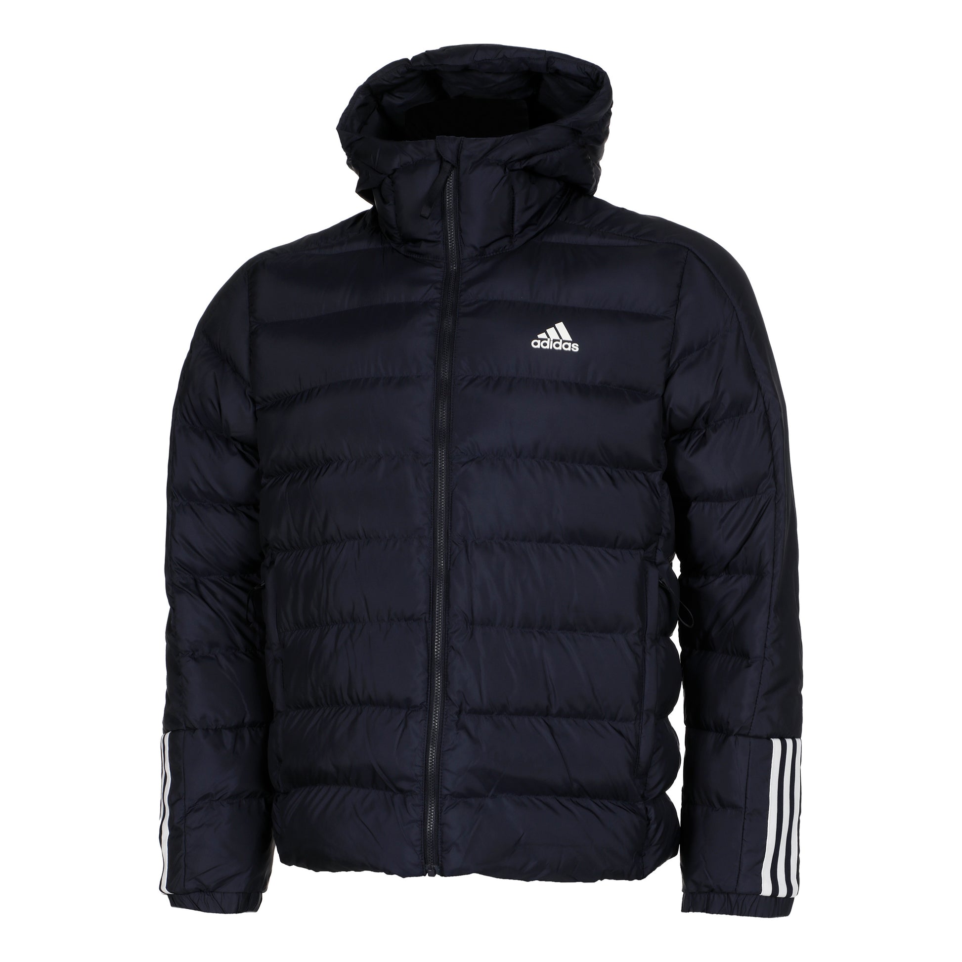 adidas Itavic Kurtka puchowa Mężczyźni - ciemnoniebieski, biały