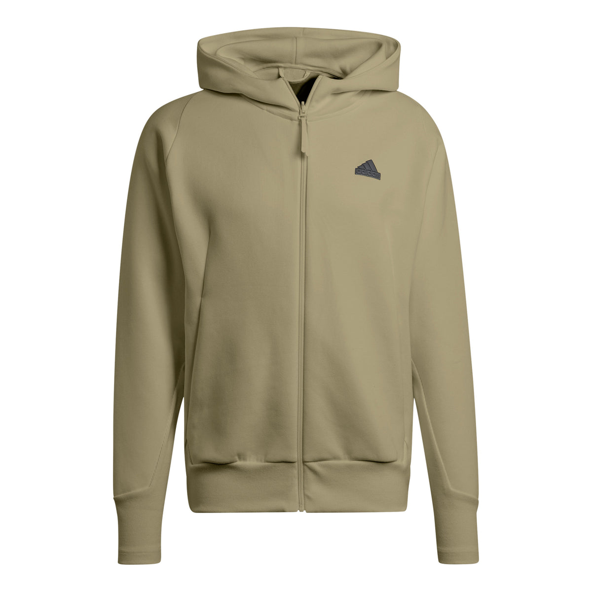 adidas Zone Printed Full-Zip Bluza dresowa Mężczyźni - oliwka,