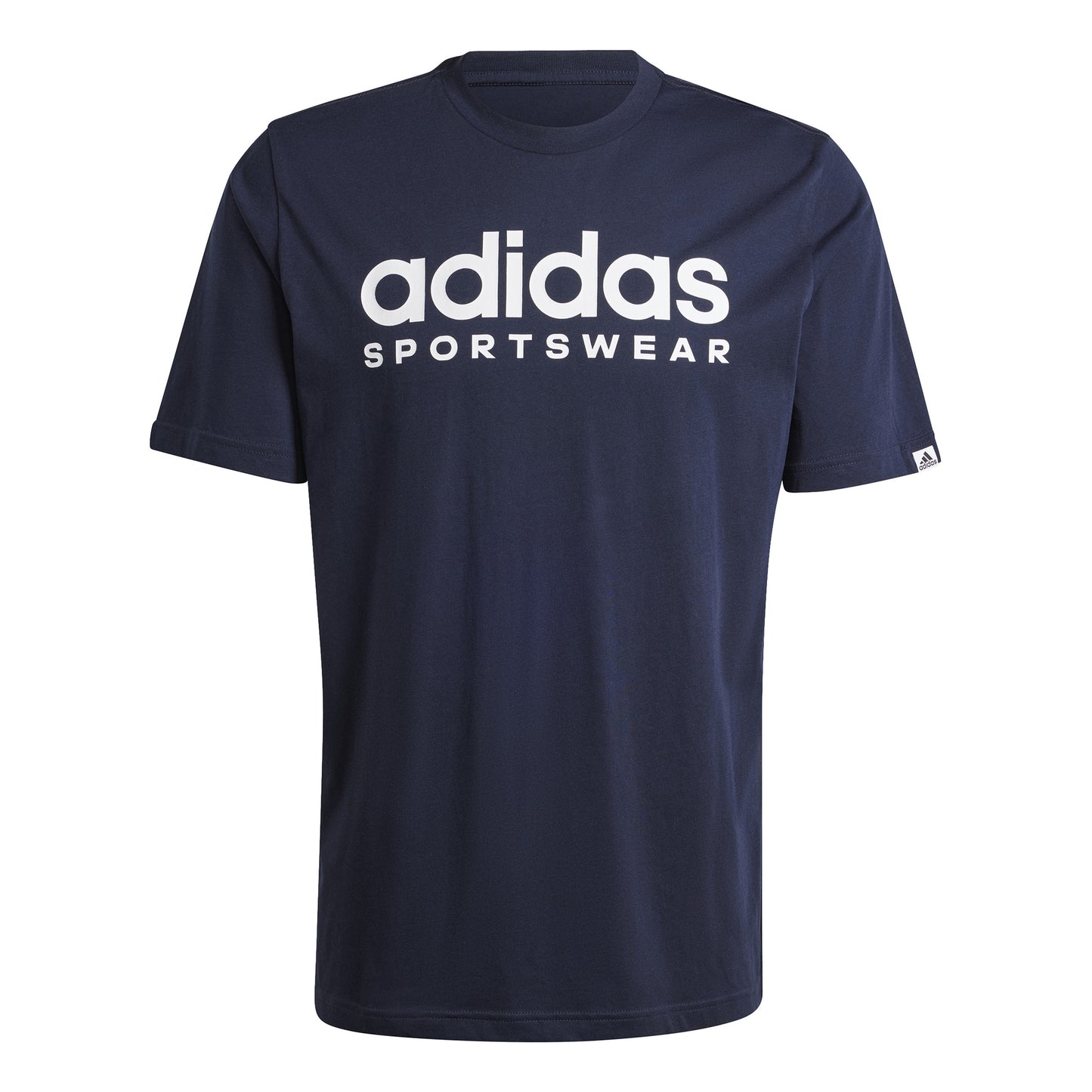 adidas SPW Koszulka Mężczyźni - ciemnoniebieski, biały