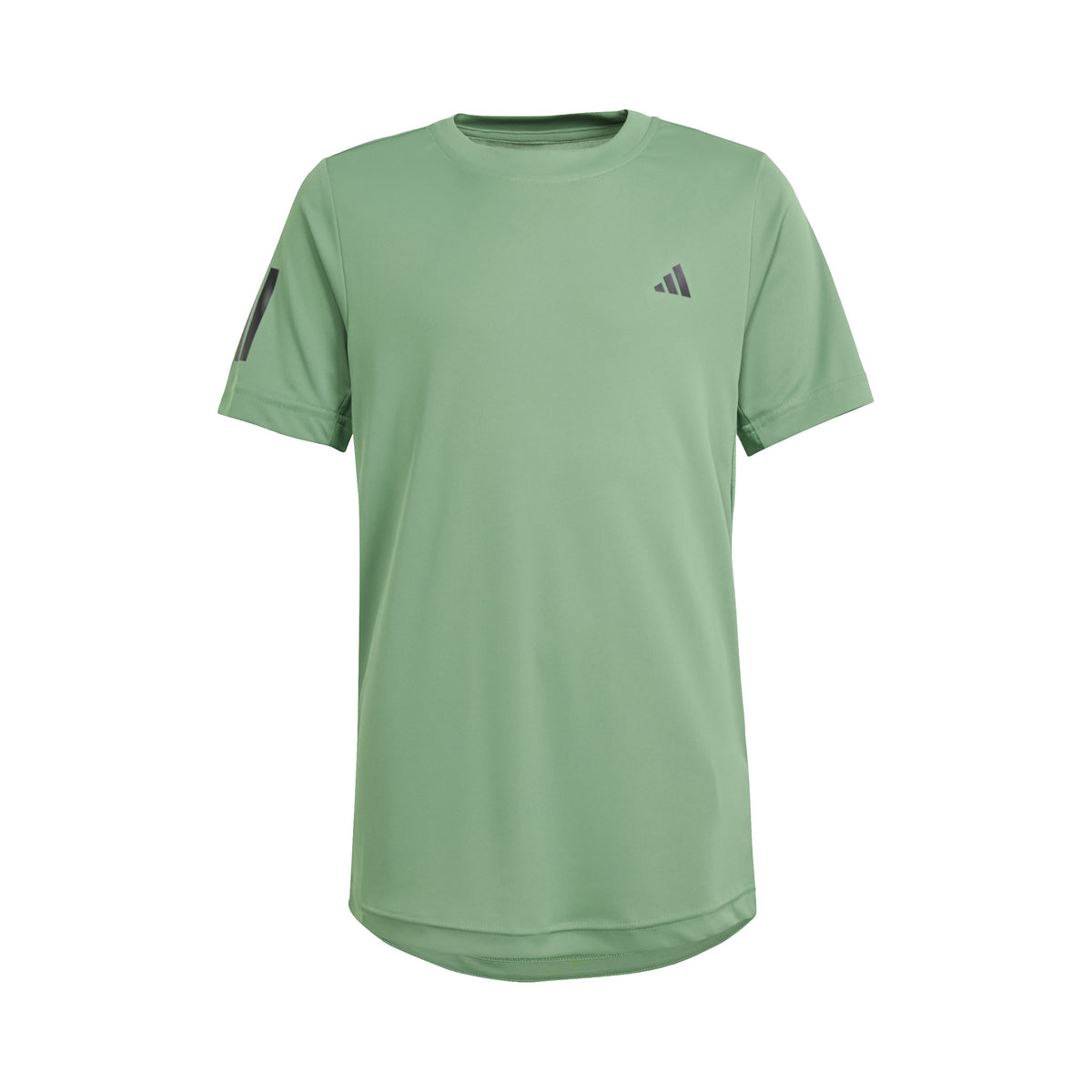 adidas Club 3 Stripes Koszulka Chłopcy - zieleń,
