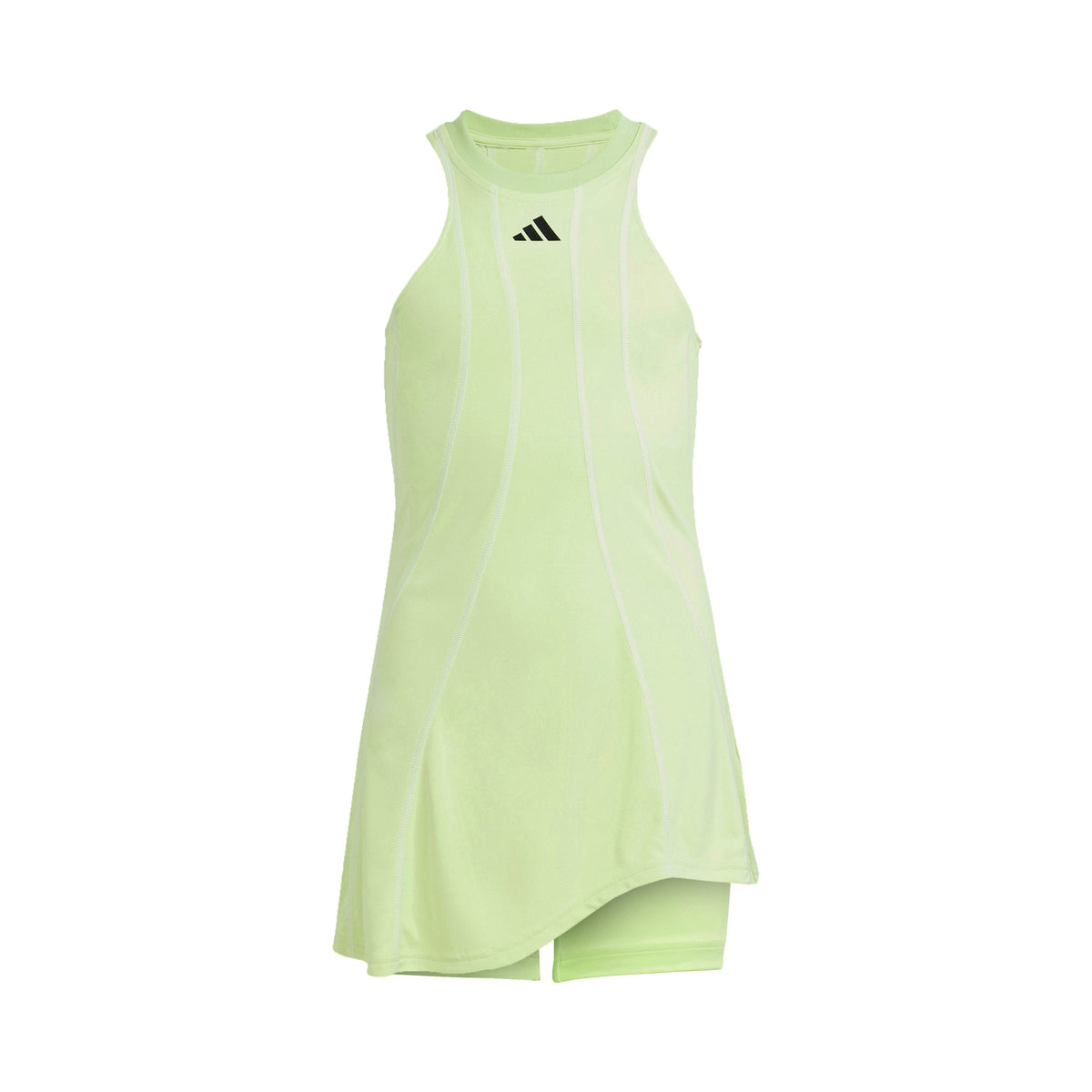 adidas Pro Sukienka Dziewczynki - jasnozielony,