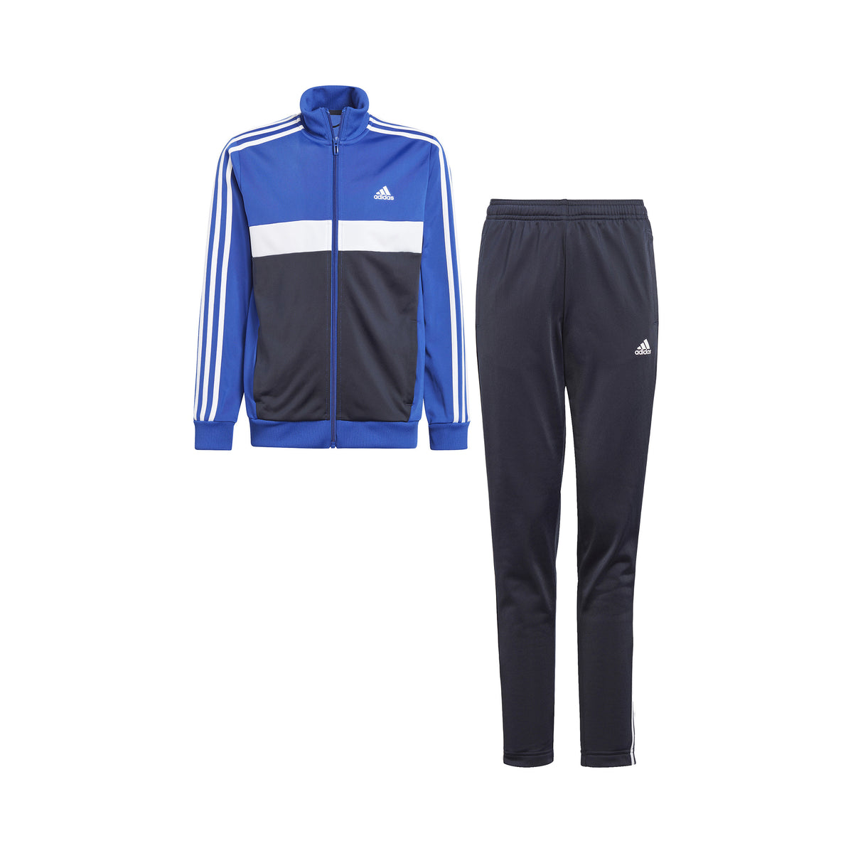 adidas 3Stripes Dres Chłopcy - niebieski, wielokolorowy