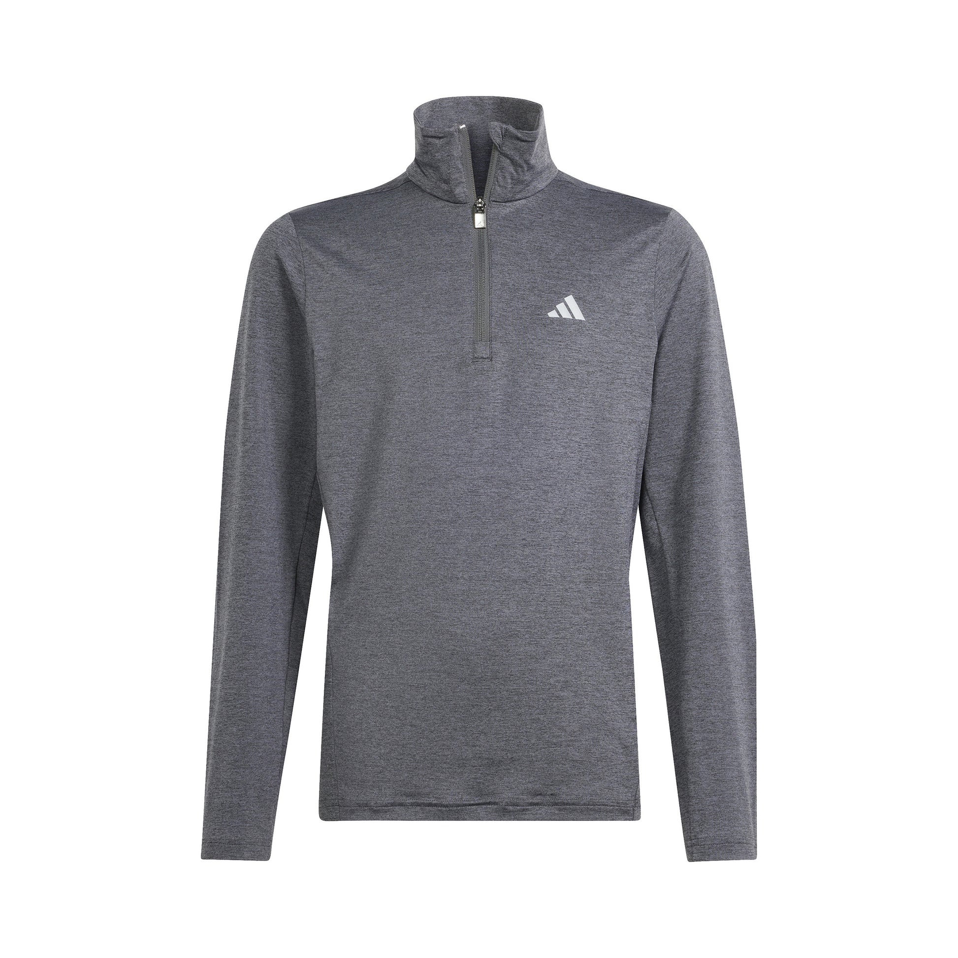 adidas Half-Zip Długi Rękaw Chłopcy - szary,