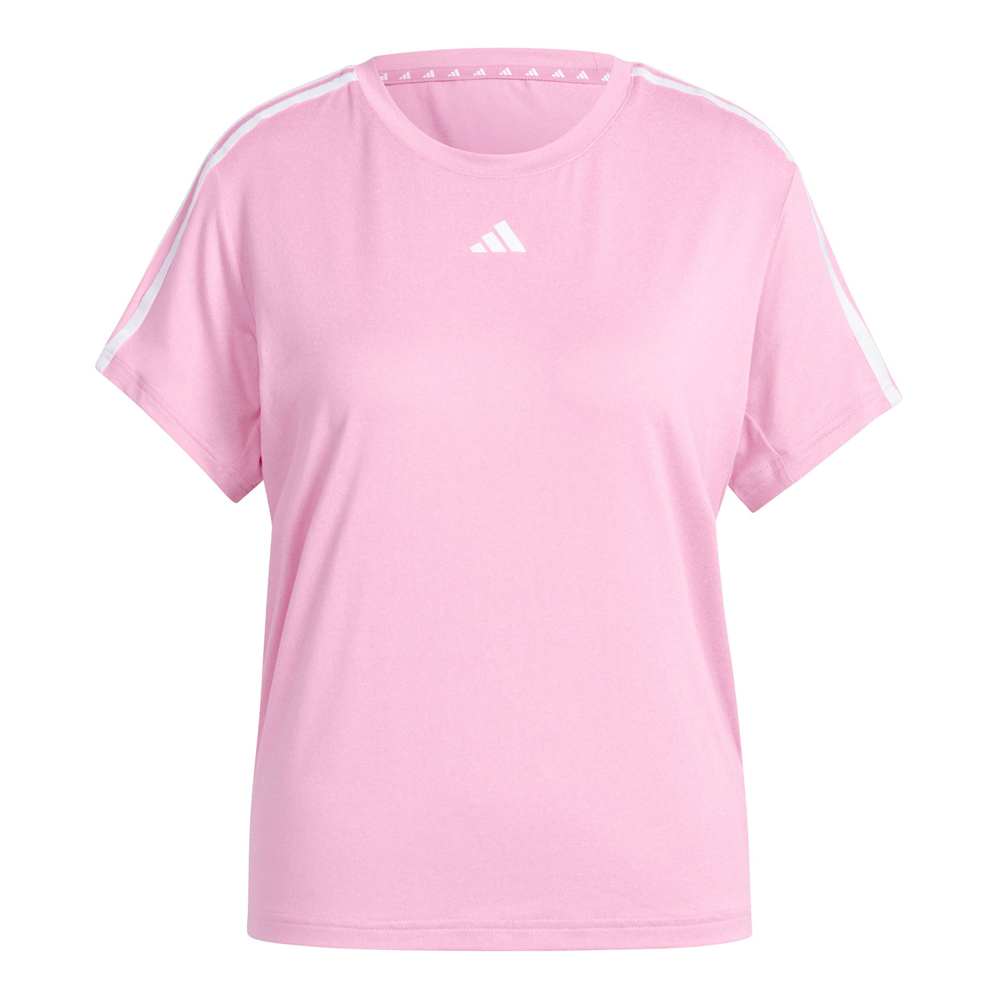 adidas Essentials 3 Stripes Koszulka Kobiety - róż, biały
