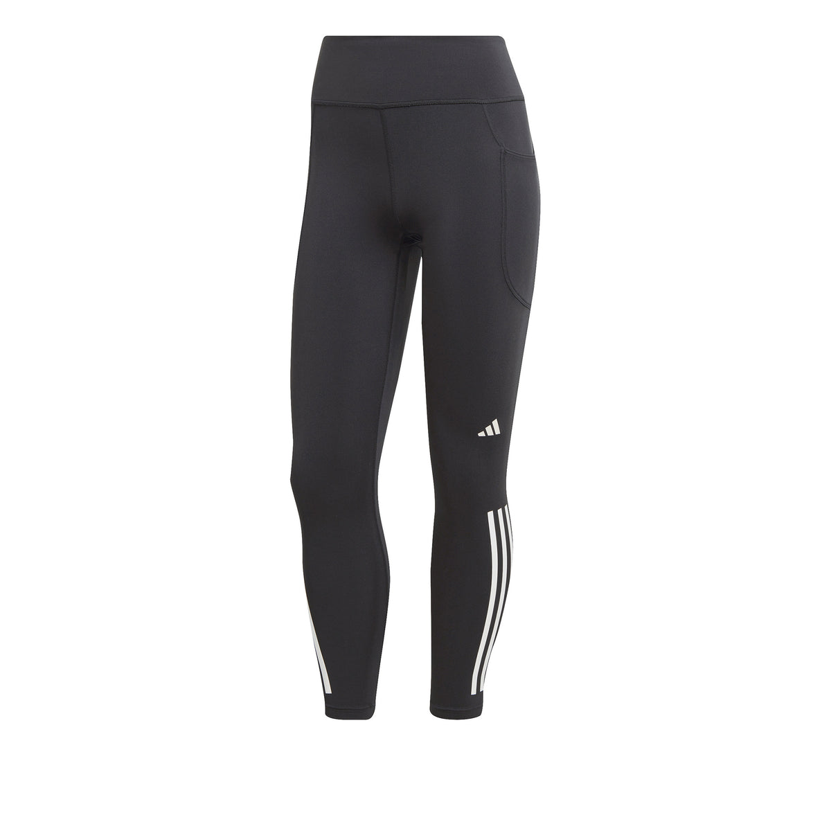 adidas DailyRun 3S 7/8 Getry do biegania Kobiety - czarny,