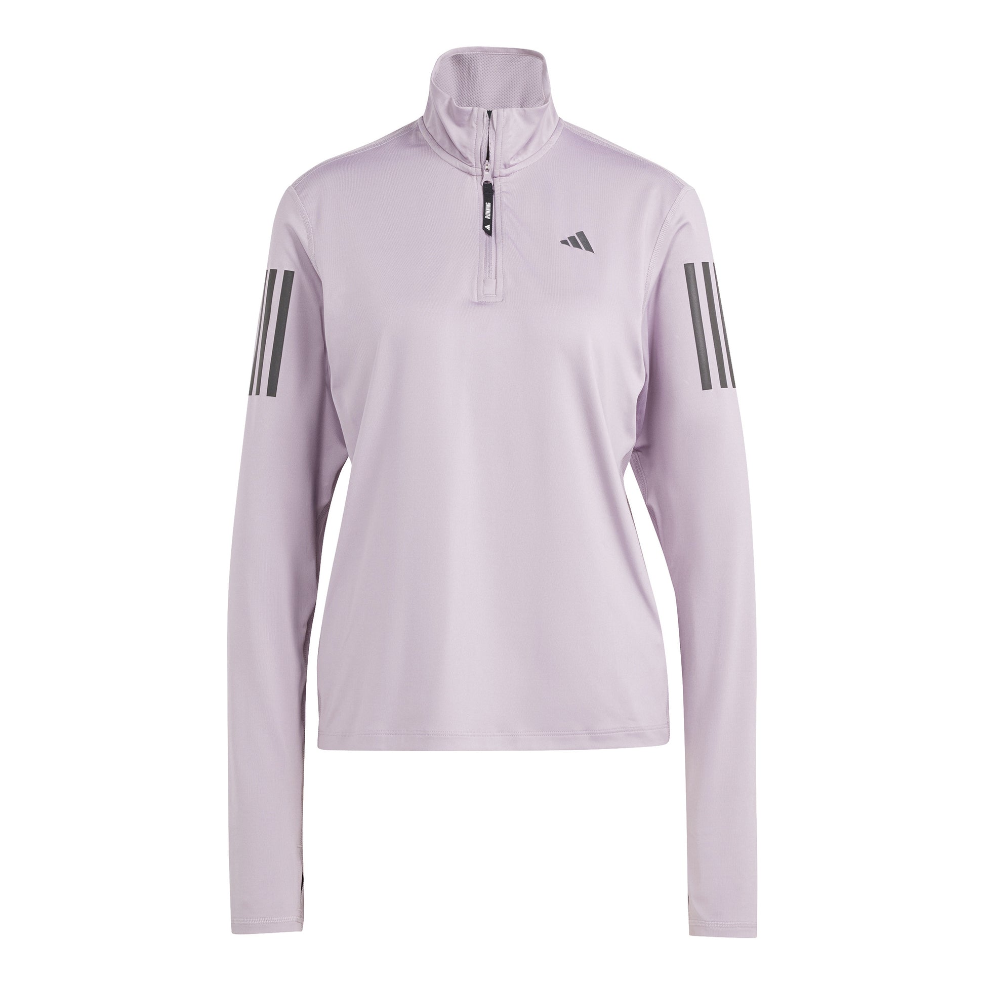 adidas Own the Run Half-Zip Długi Rękaw Kobiety - liliowy,