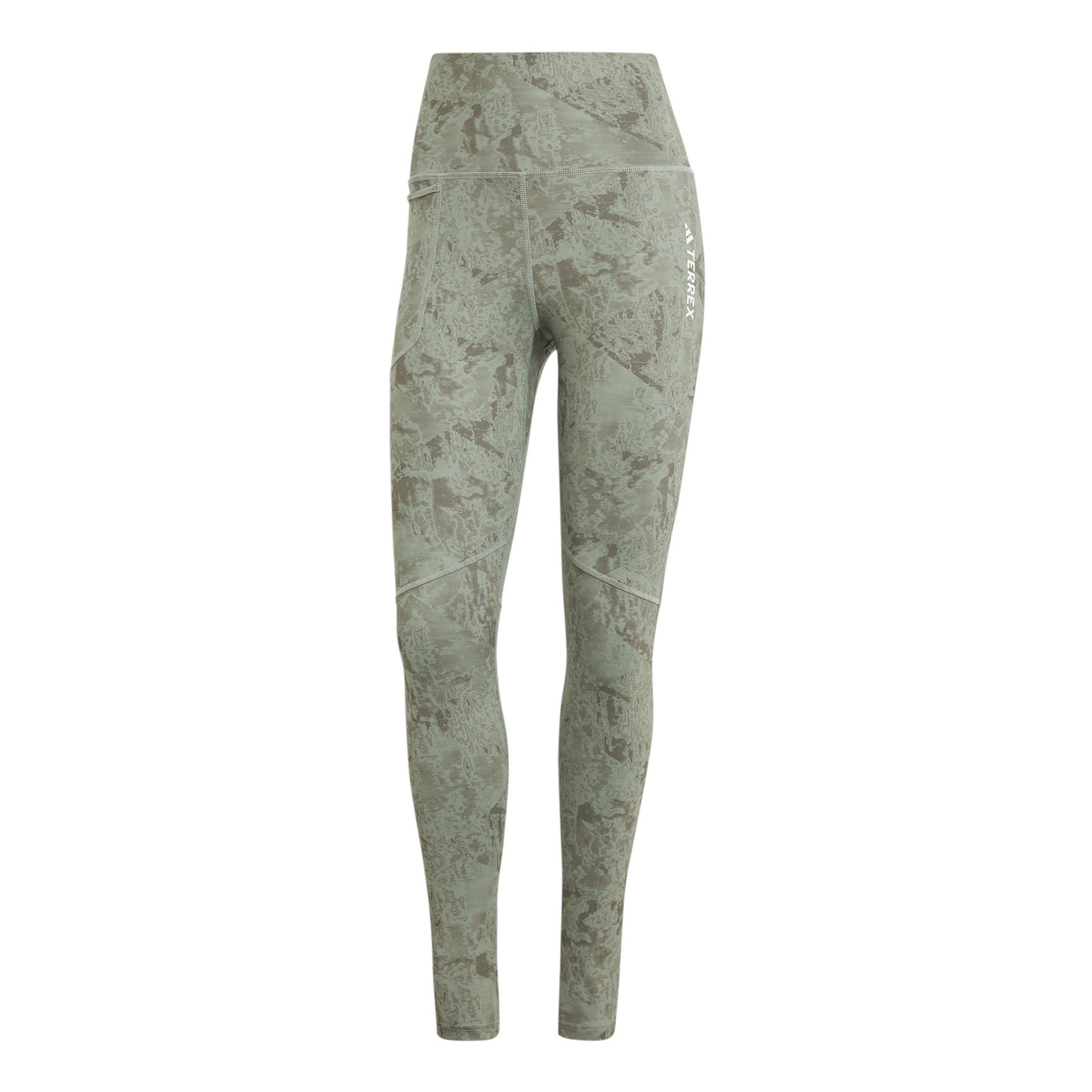 adidas Terrex MT AOP Getry do biegania Kobiety - oliwka,