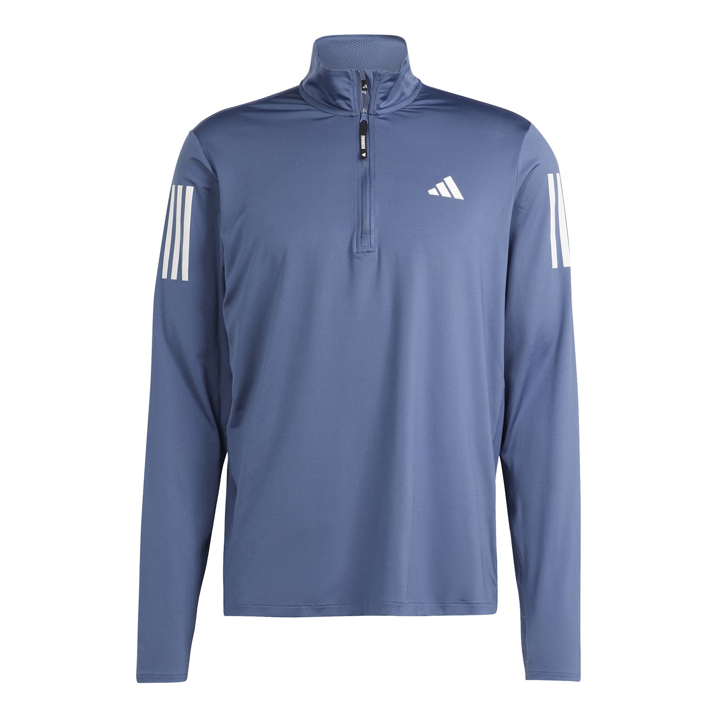 adidas Own The Run B Half-Zip Długi Rękaw Mężczyźni - niebiesko-szary,