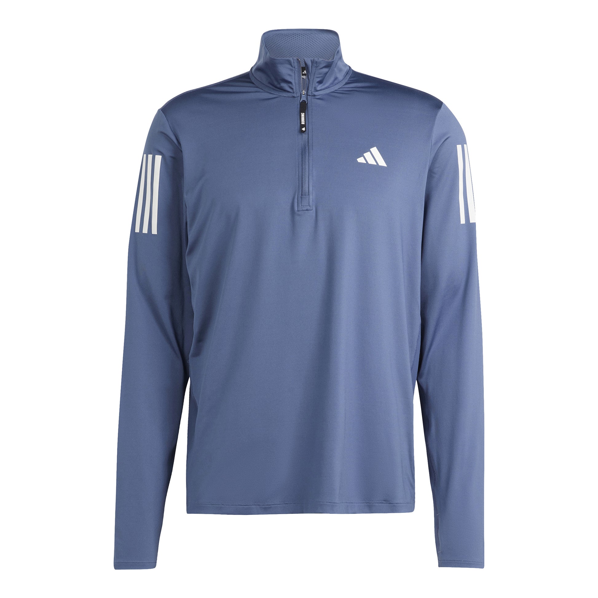 adidas Own The Run B Half-Zip Długi Rękaw Mężczyźni - niebiesko-szary,
