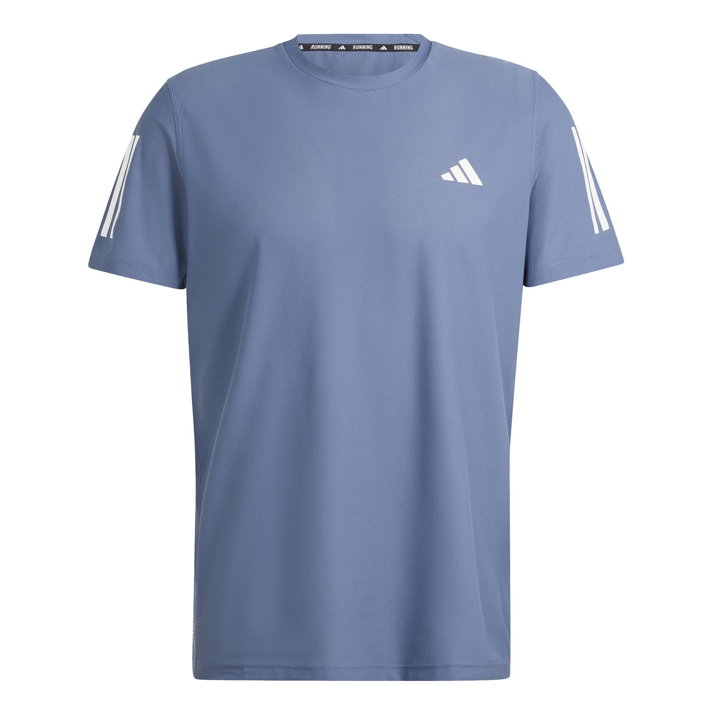 adidas Own the Run Koszulka do biegania Mężczyźni - niebiesko-szary,