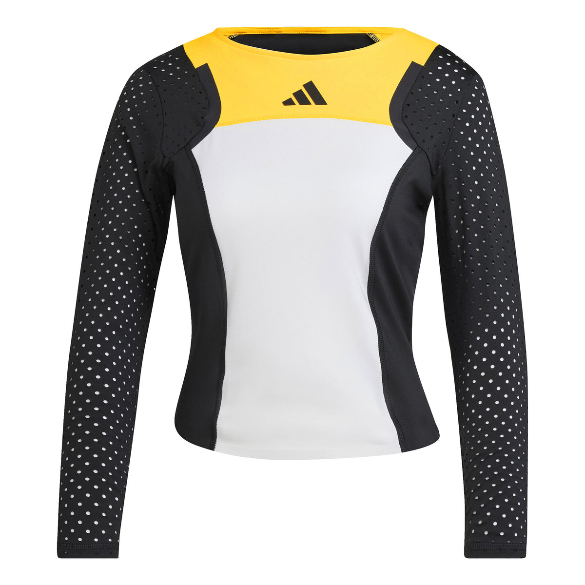 adidas 3/4 Pro Długi Rękaw Kobiety - biały, czarny