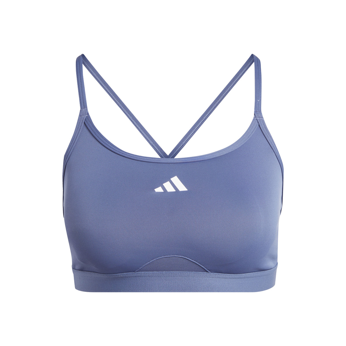 adidas Aeroimpact Low Support Stanik sportowy Kobiety - niebiesko-szary